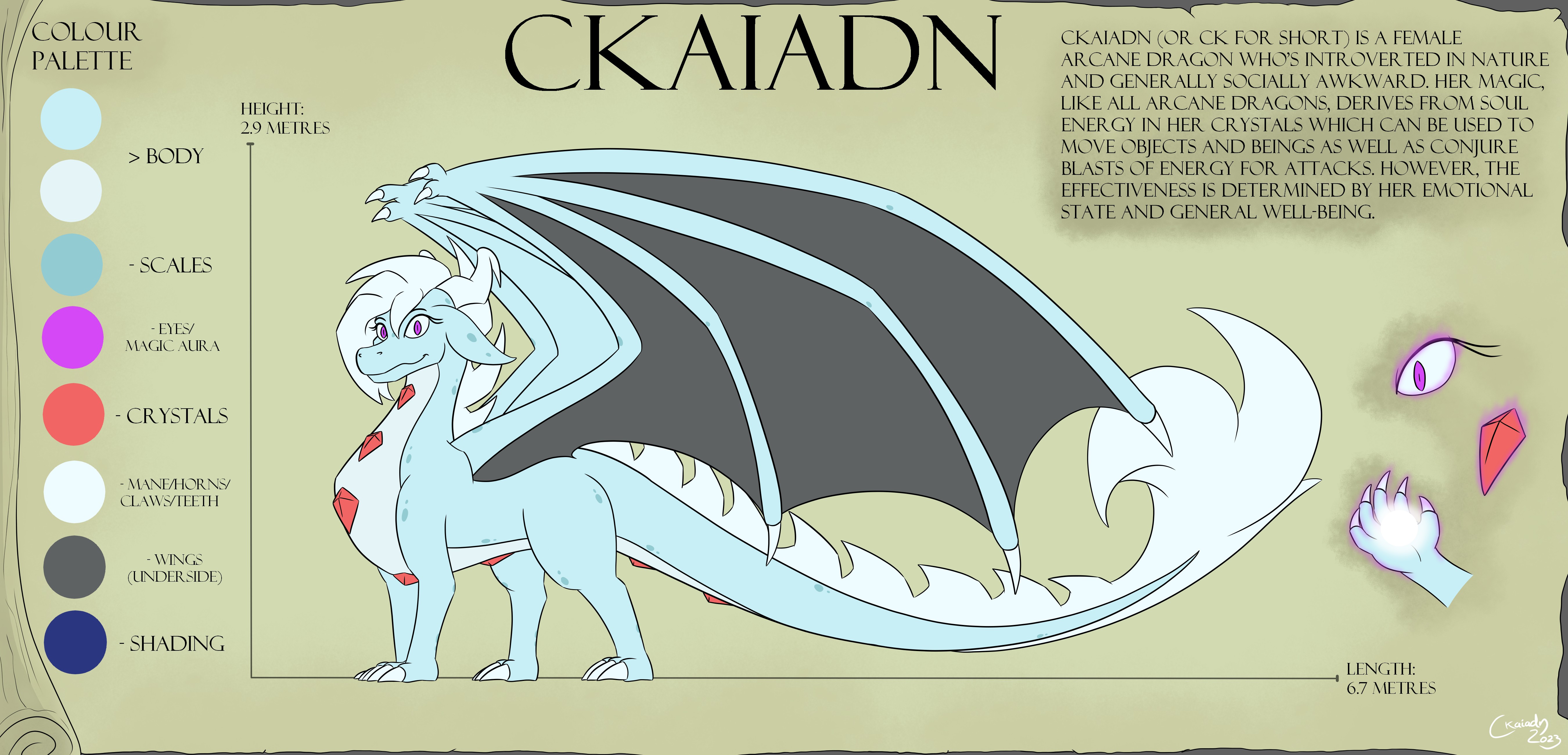 Ckaiadn Reference Sheet 2023 - By @ckaiadn on Itaku