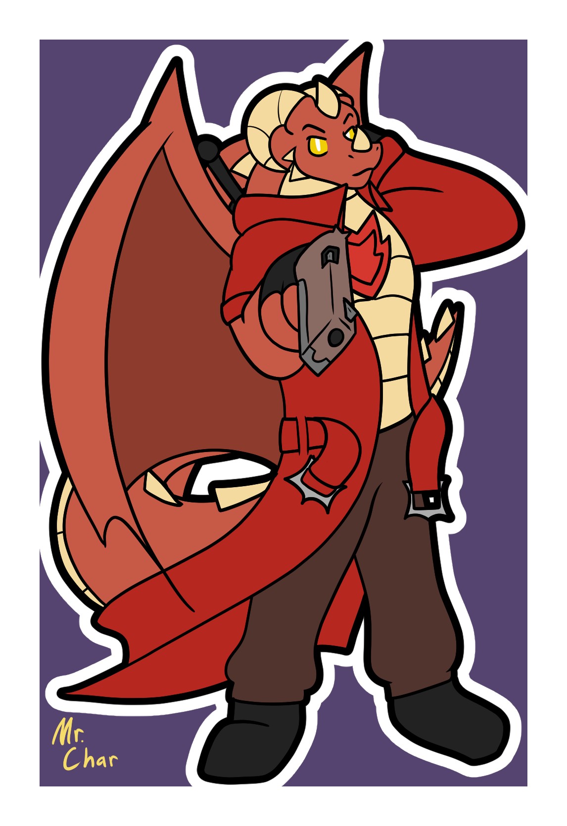 Featuring Clark from the devil may cry series By mr