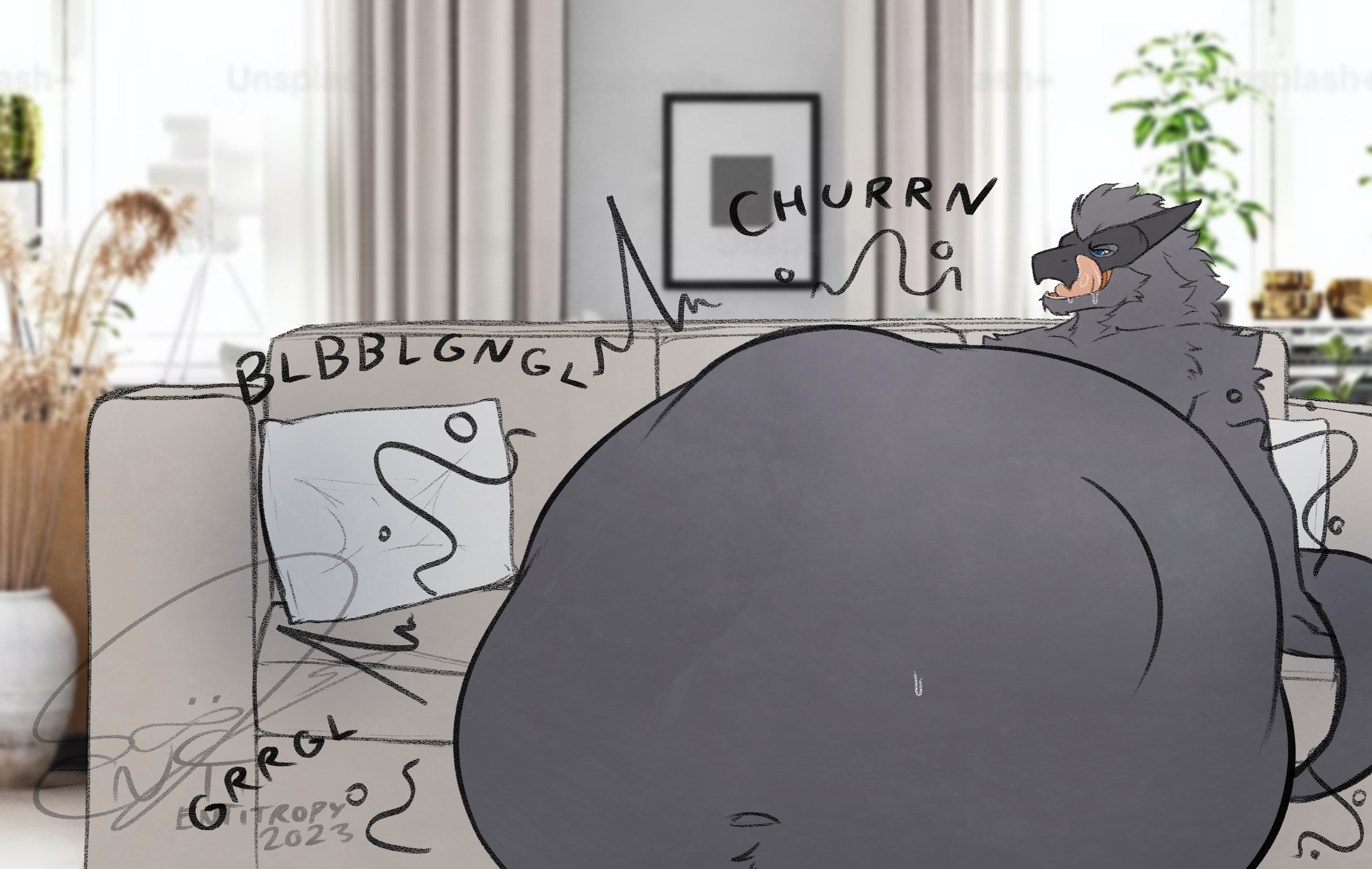 Commission for @Avra - 02 - 05 - By @entitropy on Itaku