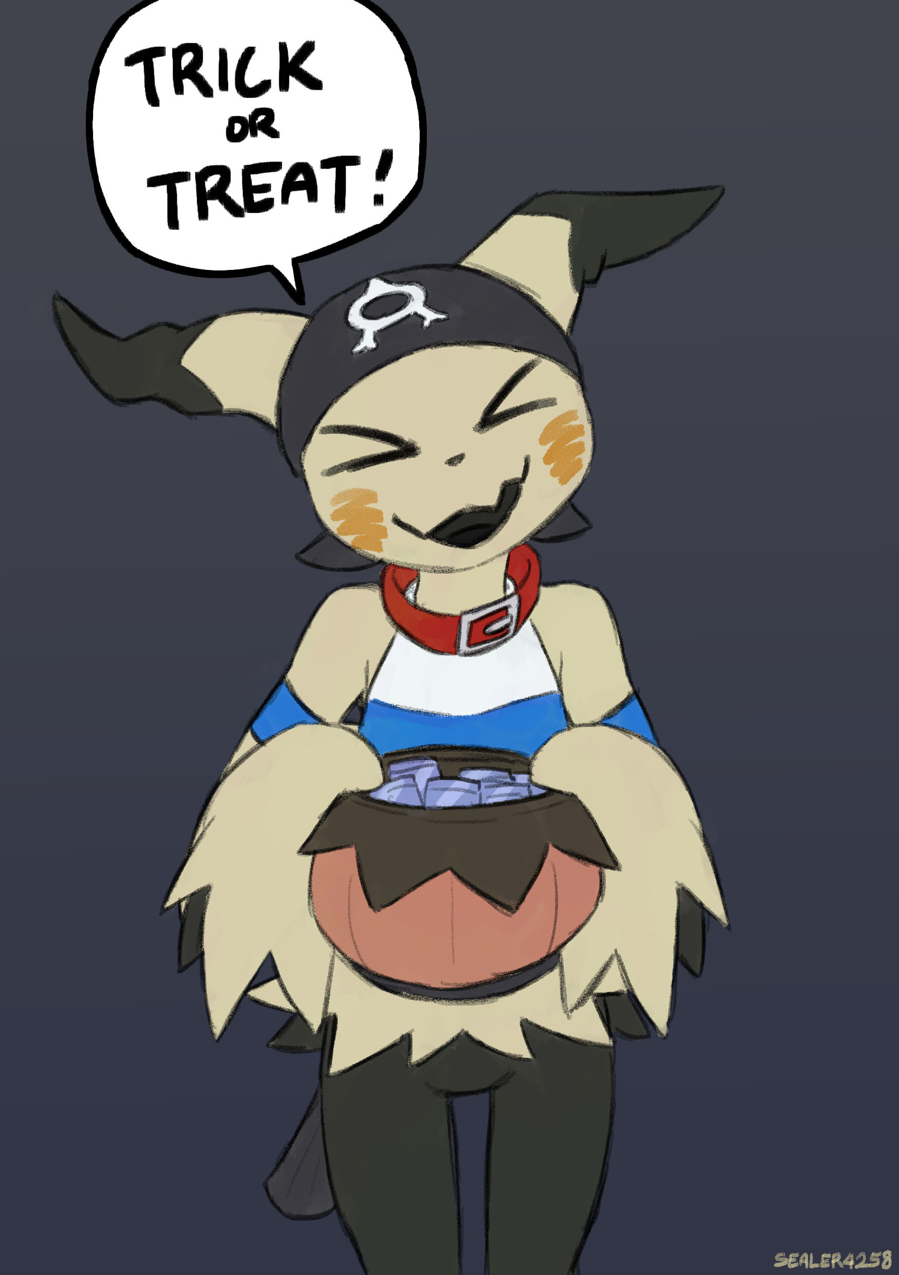 Happy Halloween 2025 - By @sealer4258 on Itaku