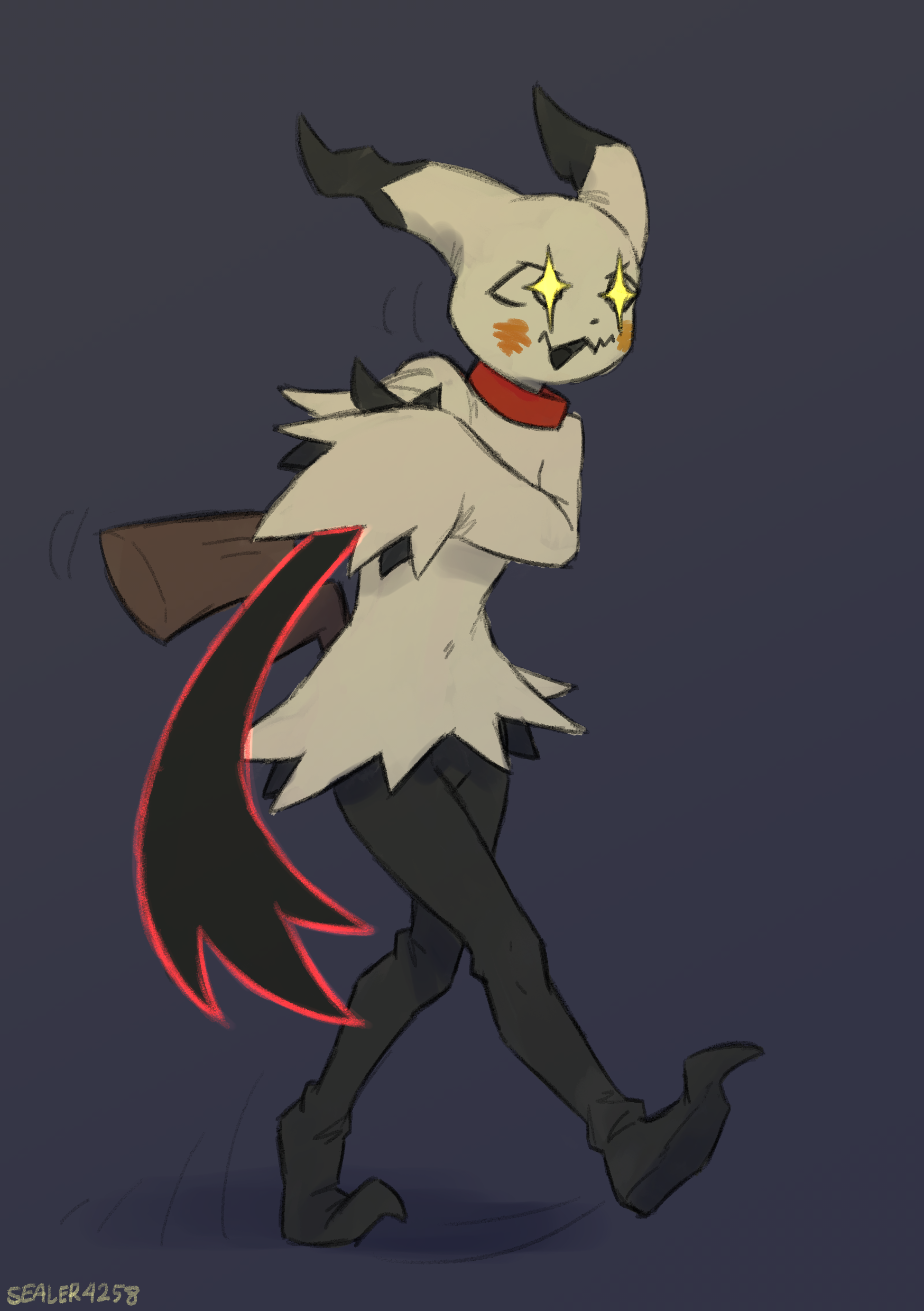 Marching Mimikyu - By @sealer4258 on Itaku