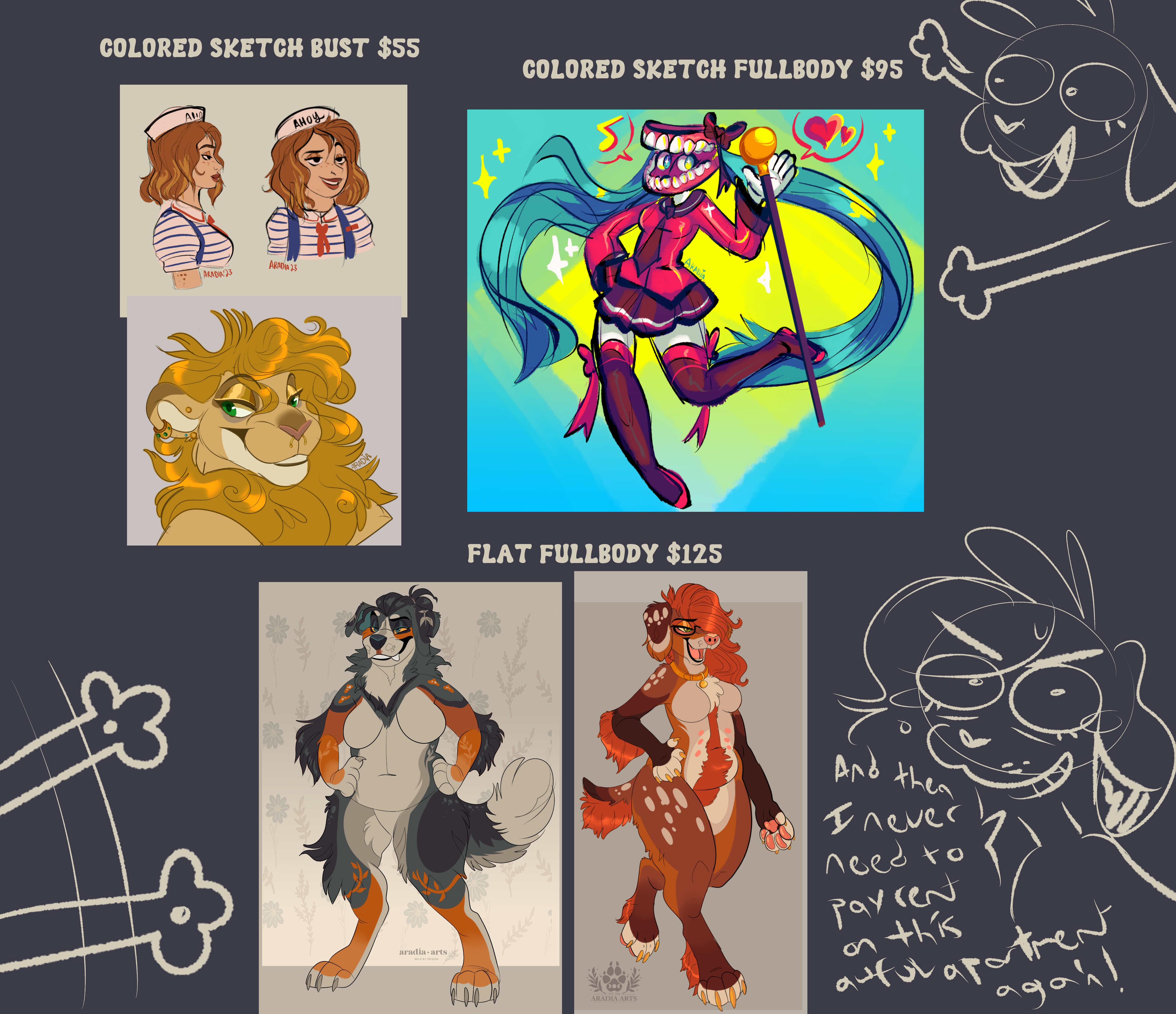 ART STREAM ! Stream commissions OPEN - By @aradia on Itaku
