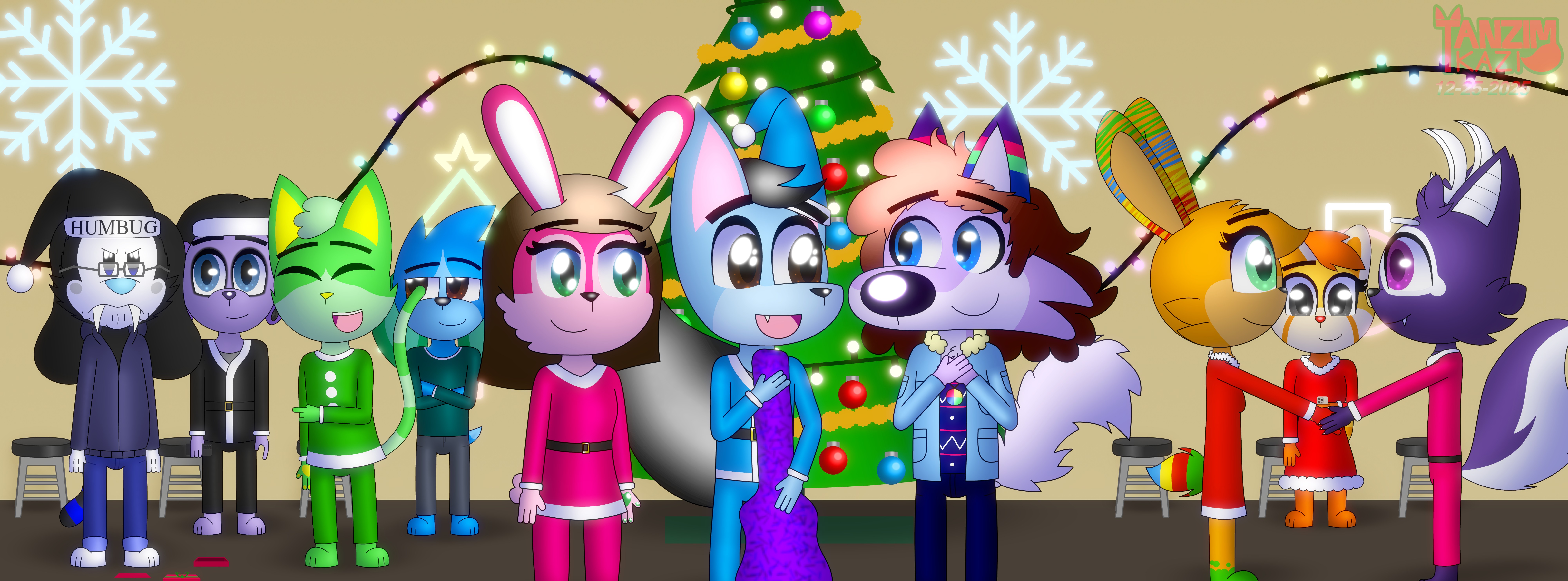 Have Yourself A Merry Little Christmas - By @tanzim-kazi on Itaku