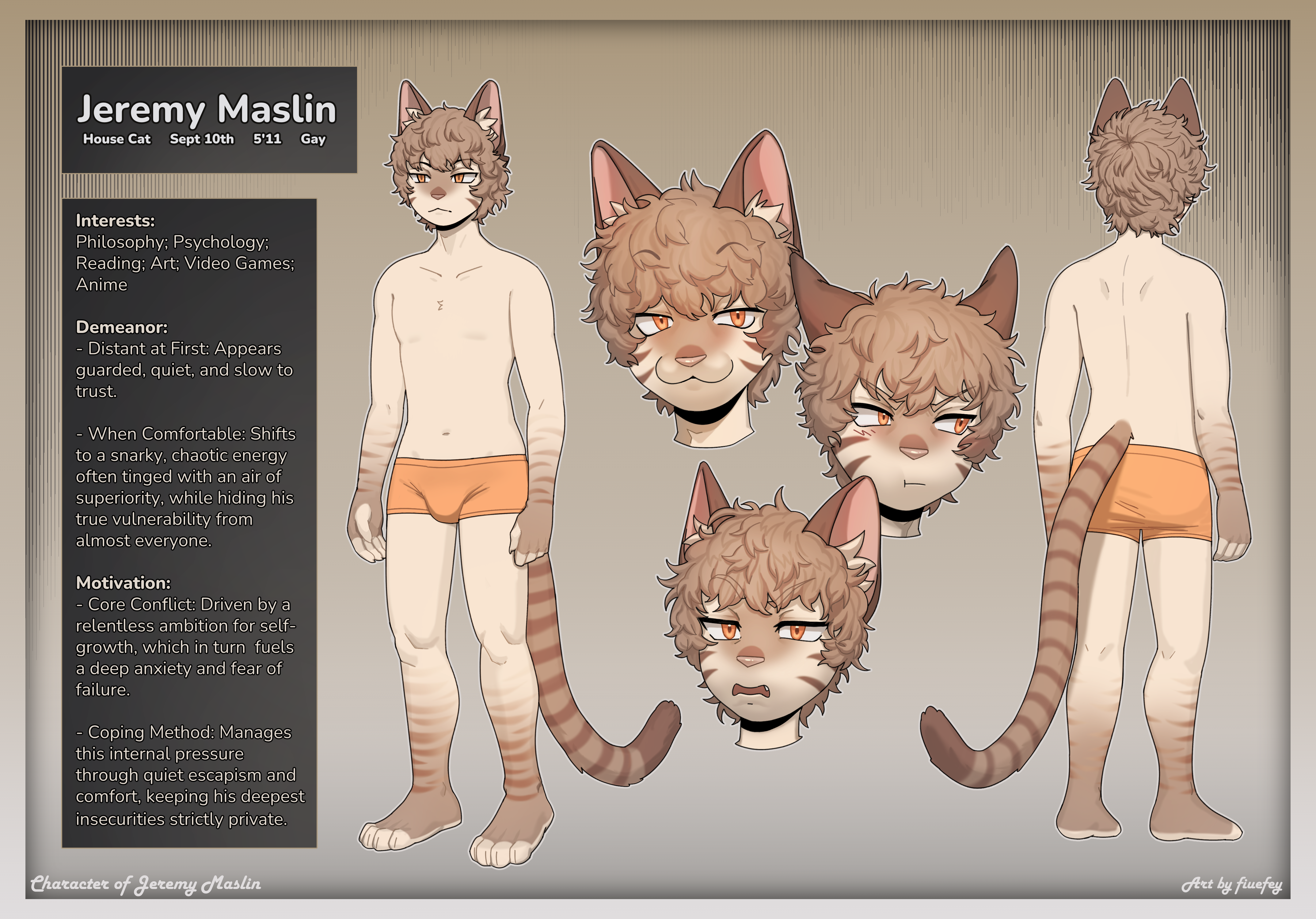 Jeremy's Reference Sheet V2 - By @jeremymaslin on Itaku