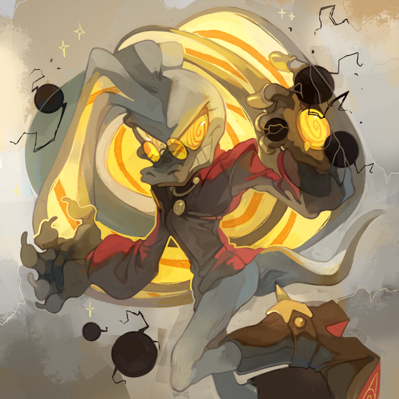 FANART-Warped - By @sony-shock on Itaku