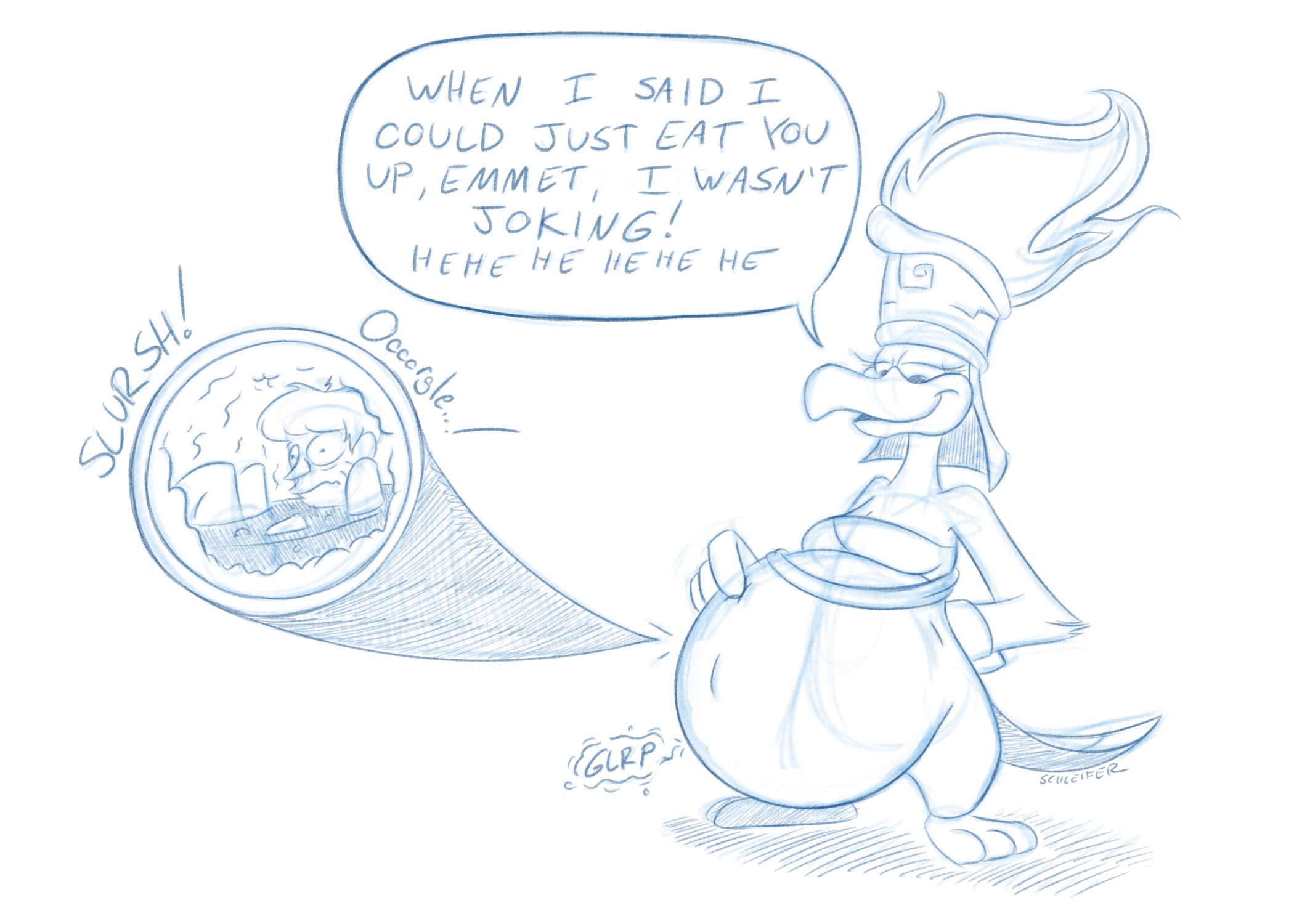Bird Food - COMMISSION - By @gabe_s_art on Itaku
