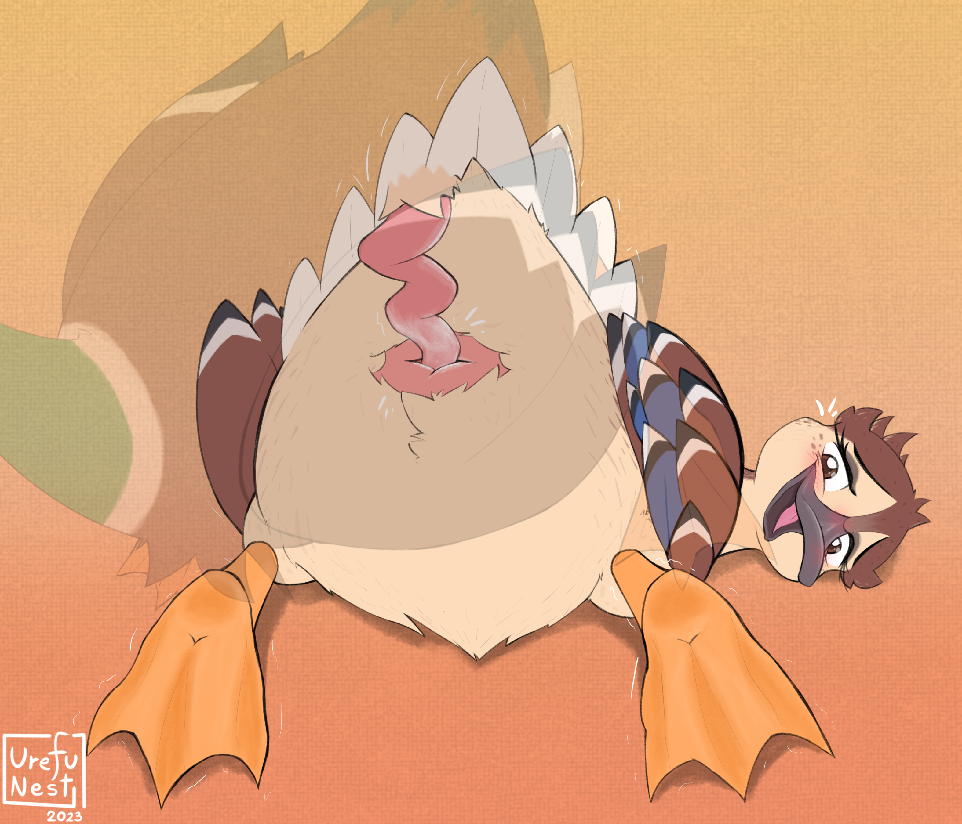 NSFW) Migration Prequel Teaser 0v0 - By @urefunest on Itaku