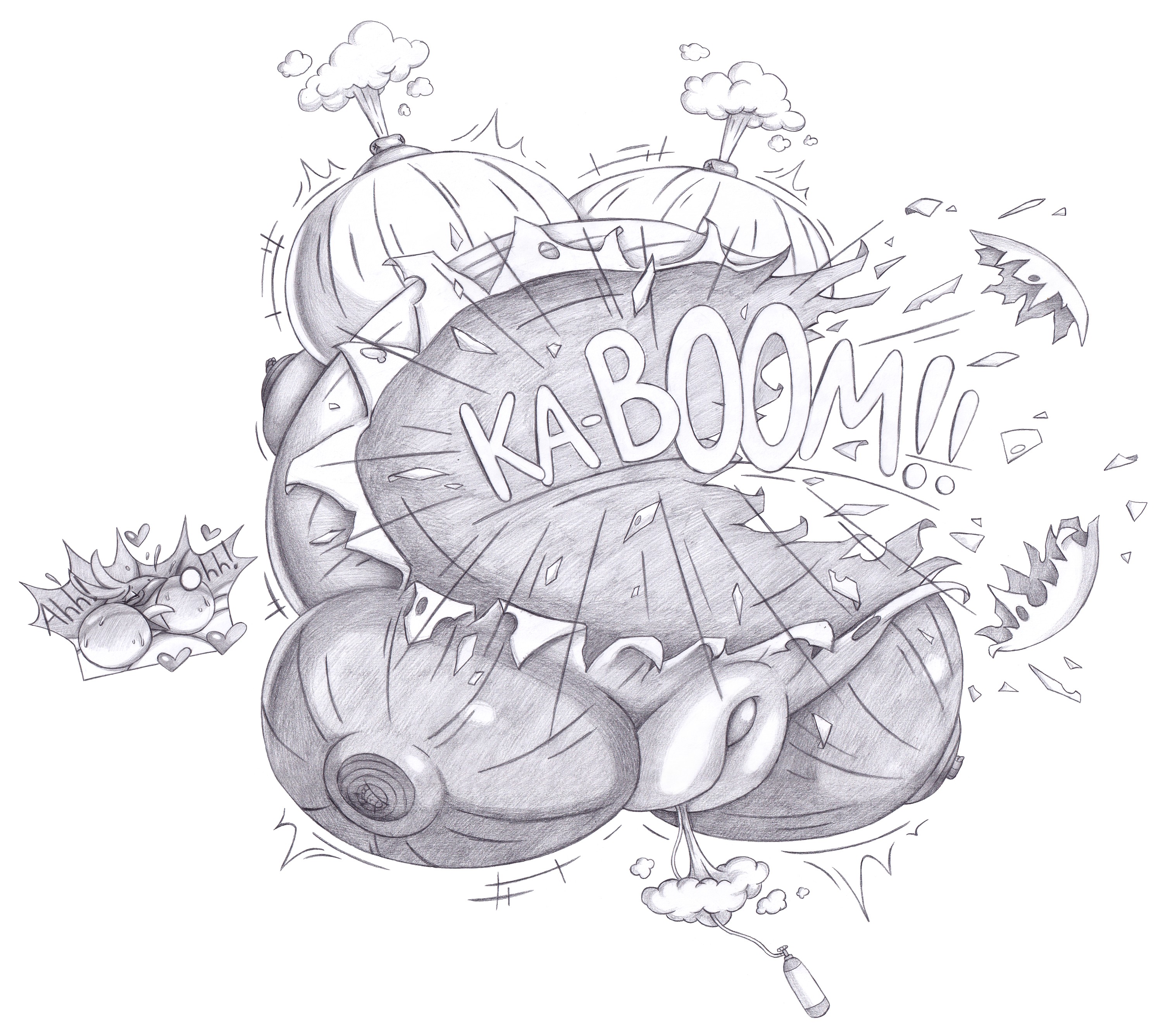 [C] Extra Stuffed Poultry - Part 5 [Inflation/Popping] - By @kitty123 ...