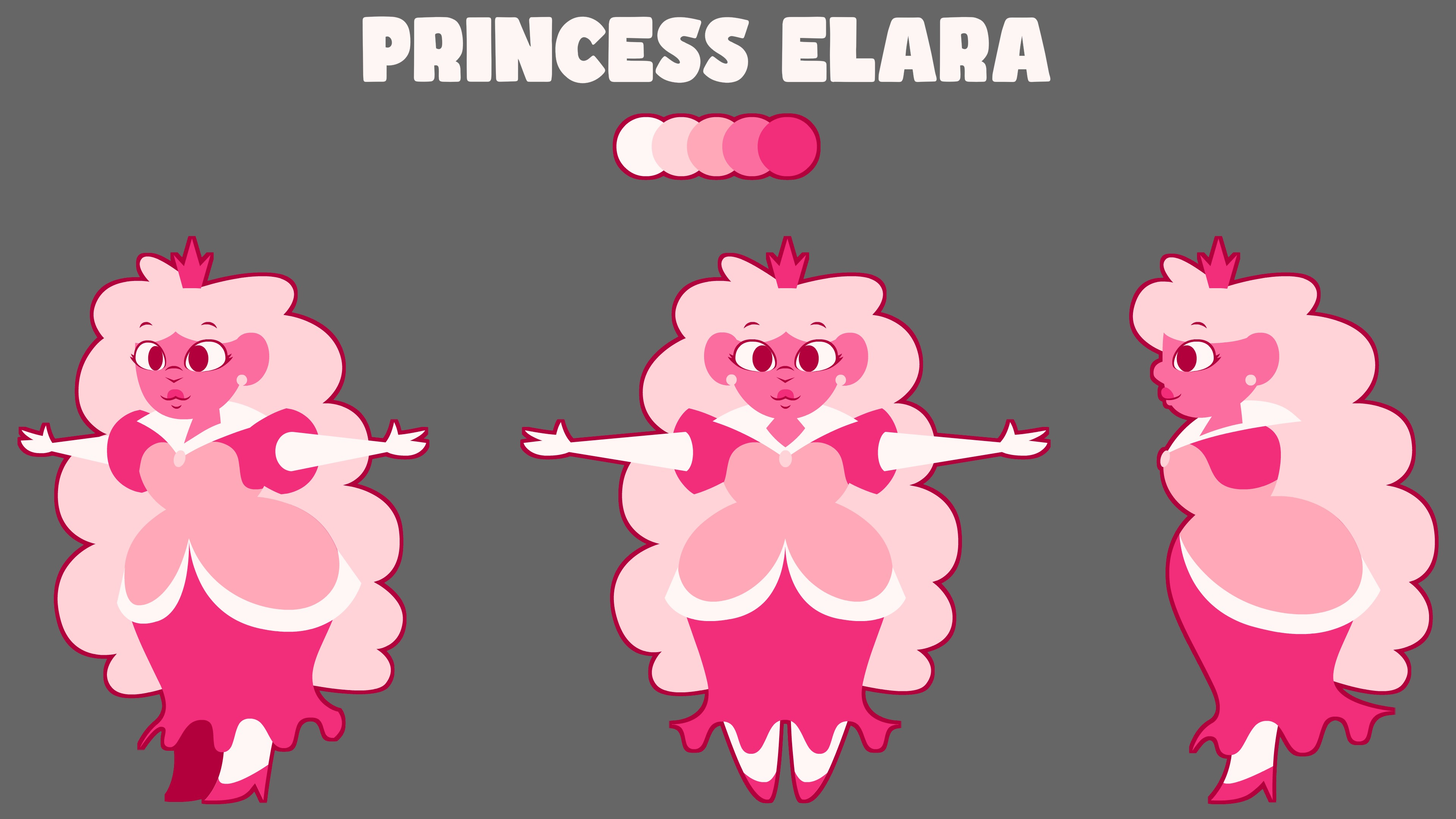[The Princess of Light] Princess Elara Model Sheet - By @ashleyorange ...