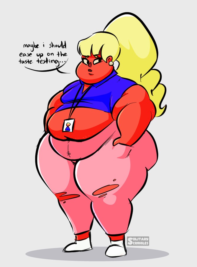 [CM] Chubby Jackie - By @solitaryscribbles on Itaku