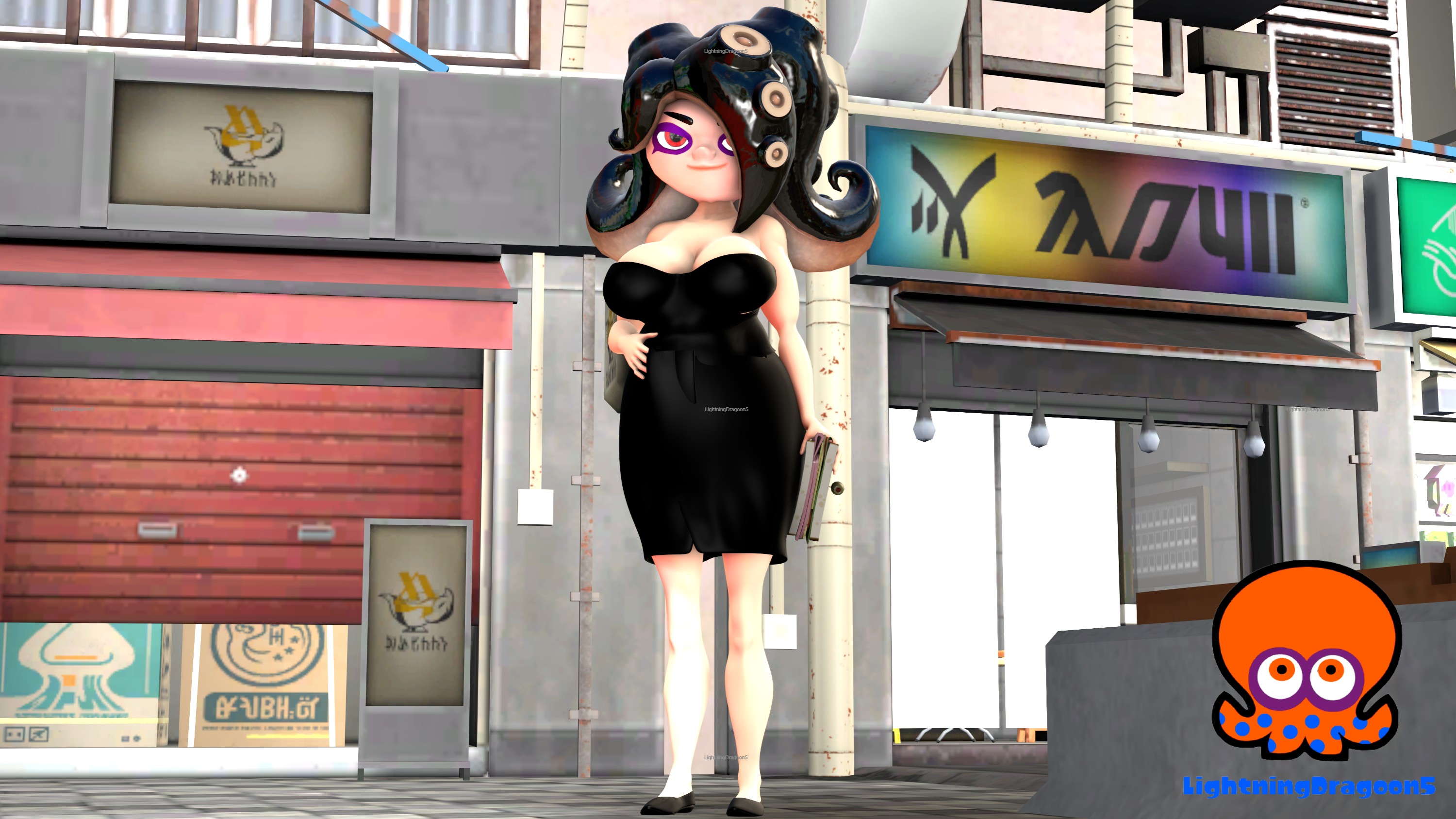[SFM Splatoon] Une Octoling Géante apparait ! - By @lightningagent5 on ...