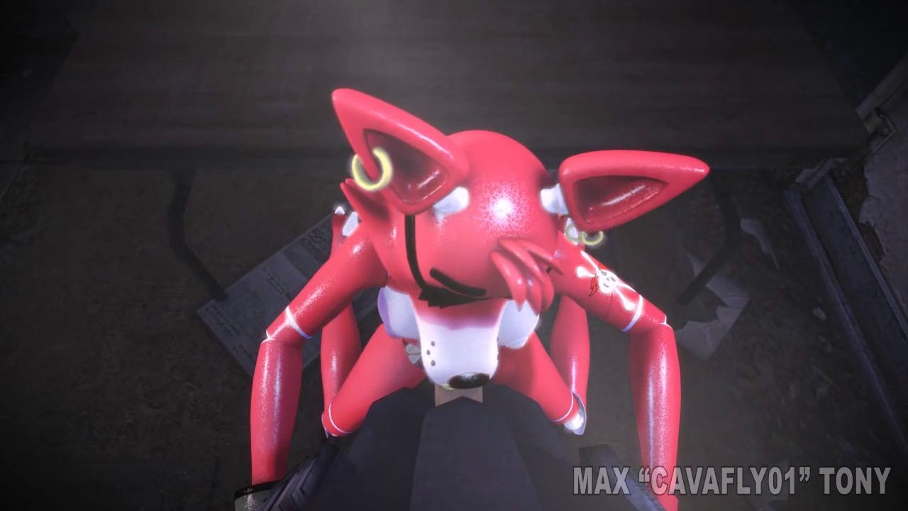 FNAF Foxy Girl Getting the D (Scene 82) - By @cavafly01 on Itaku