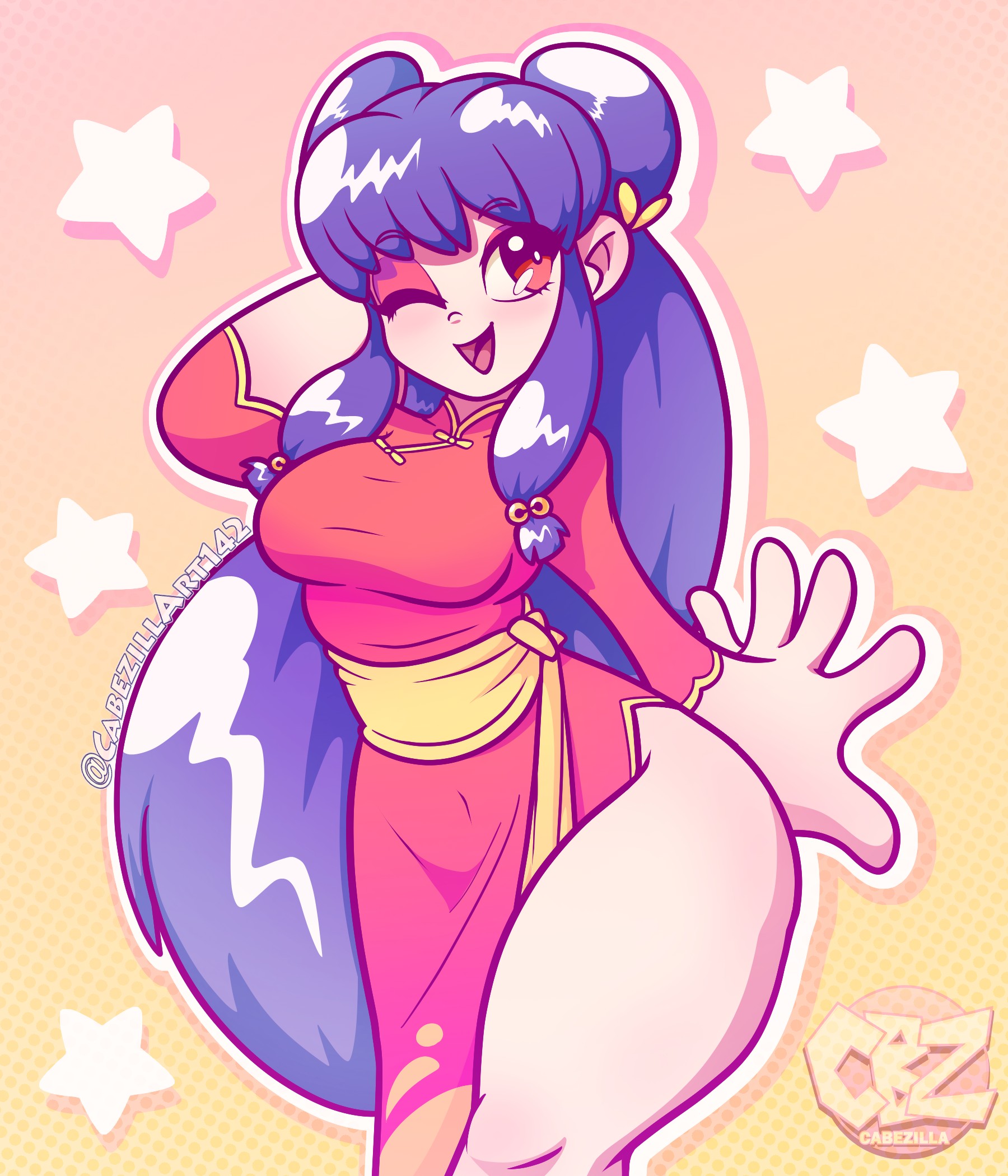 Shampoo - Ranma 1/2 [2024] - By @cabezilladxd on Itaku