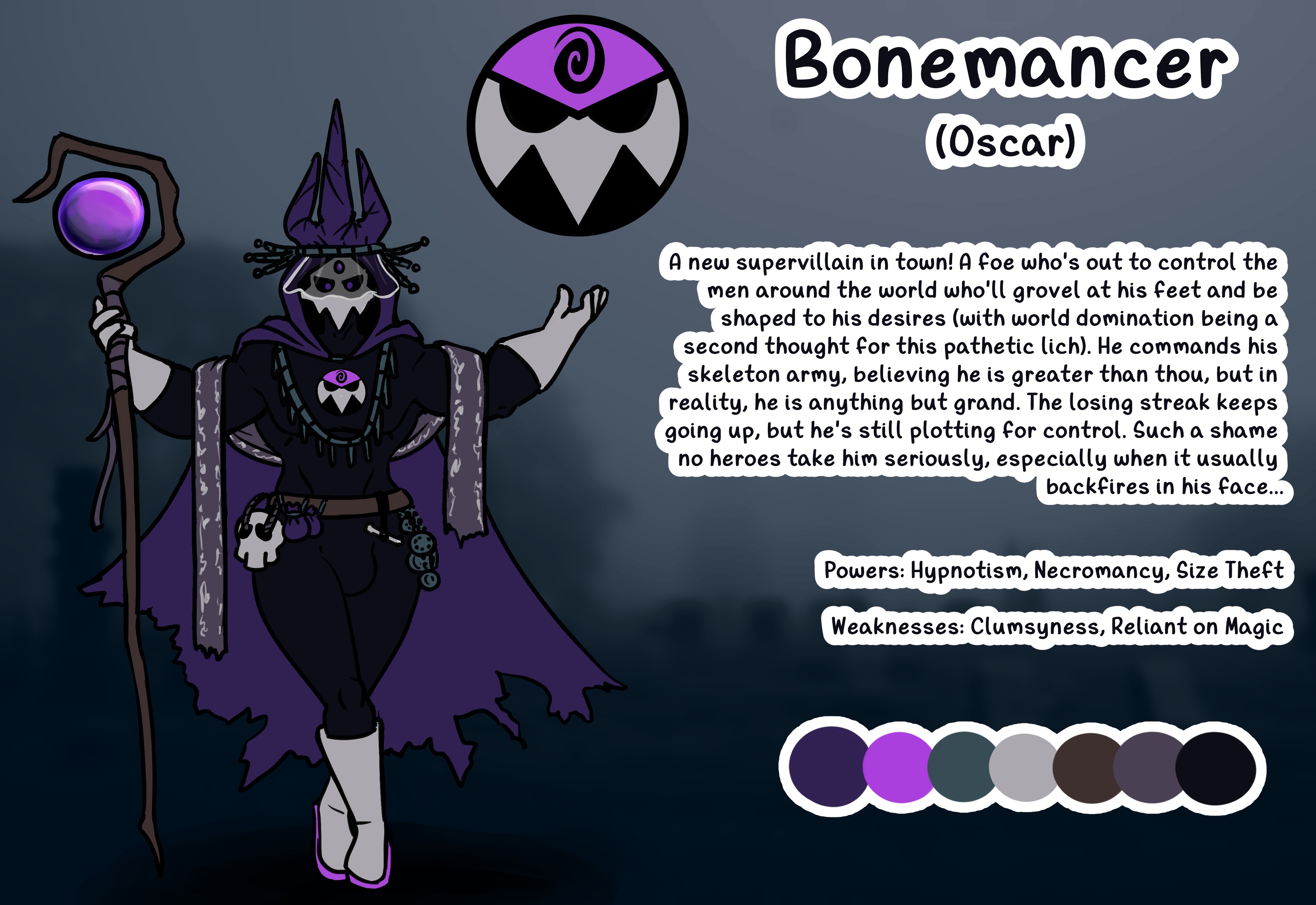 Bonemancer - By @kink-bot on Itaku