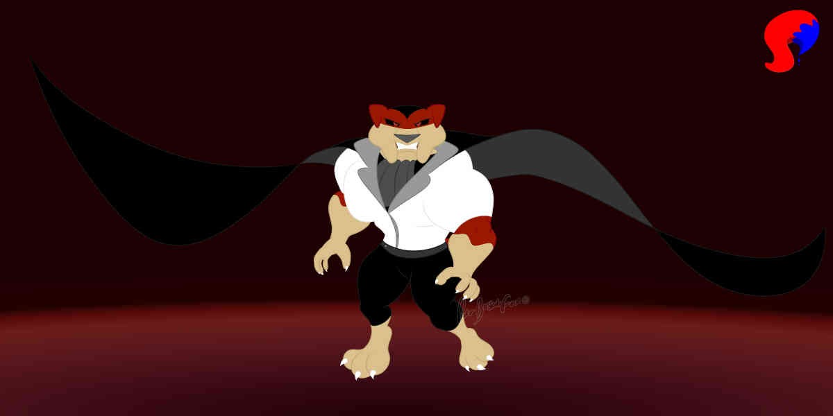 Spooktober - Count Charlie - By @peterbasketfox on Itaku