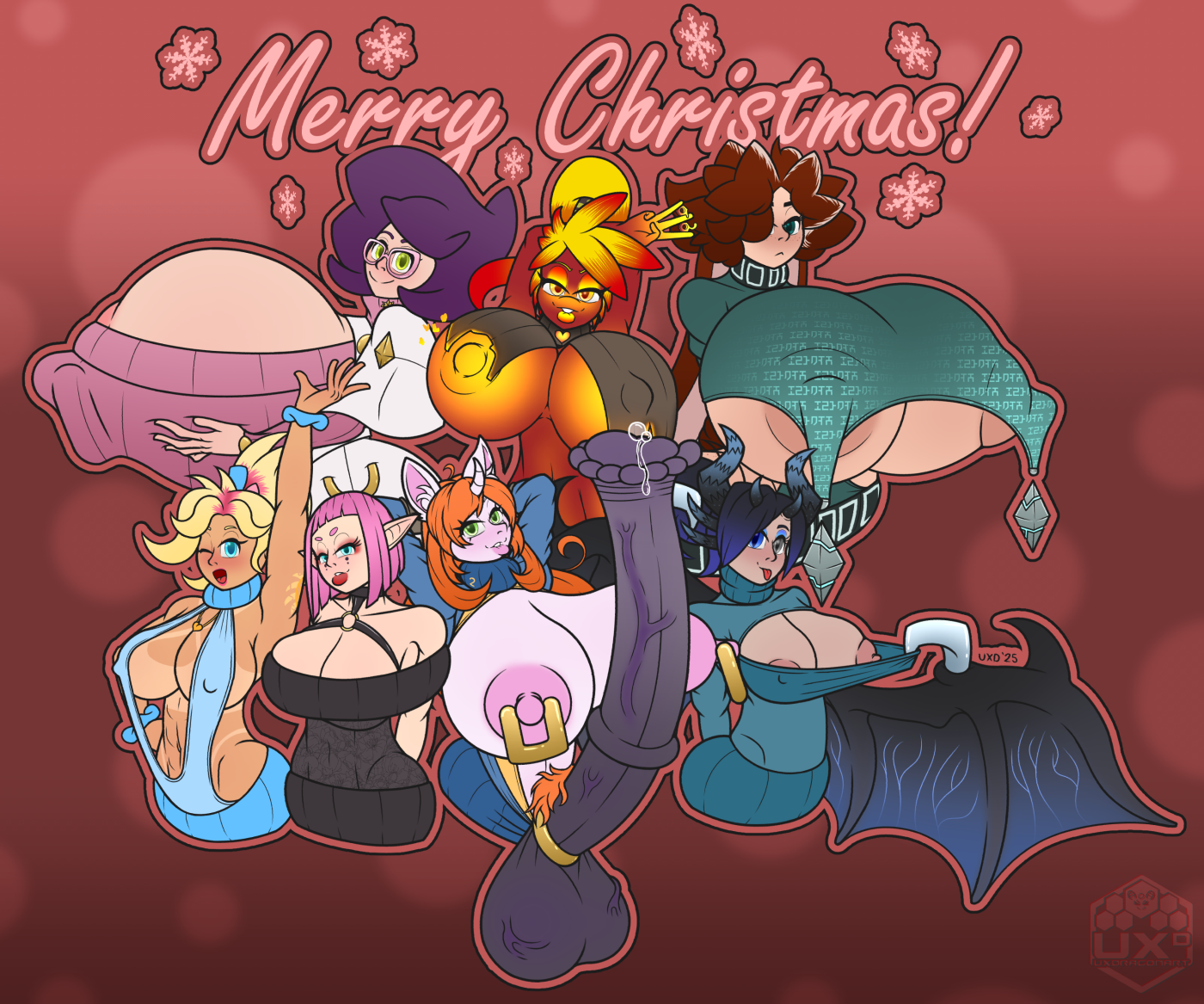 Sweater Season 2025 - By @uxdragon on Itaku