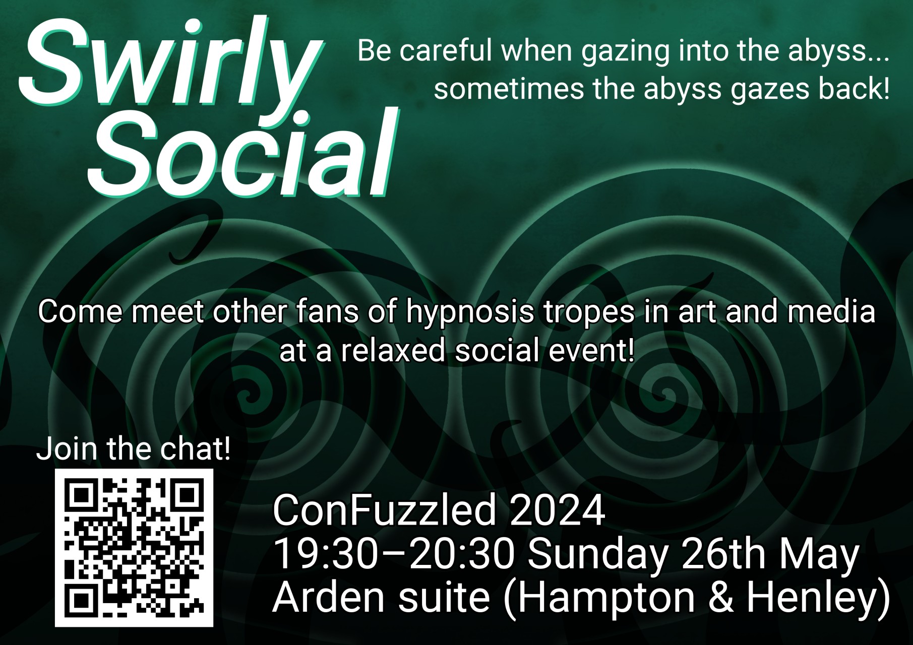 Swirly Social at ConFuzzled 2024! - By @benjibat on Itaku