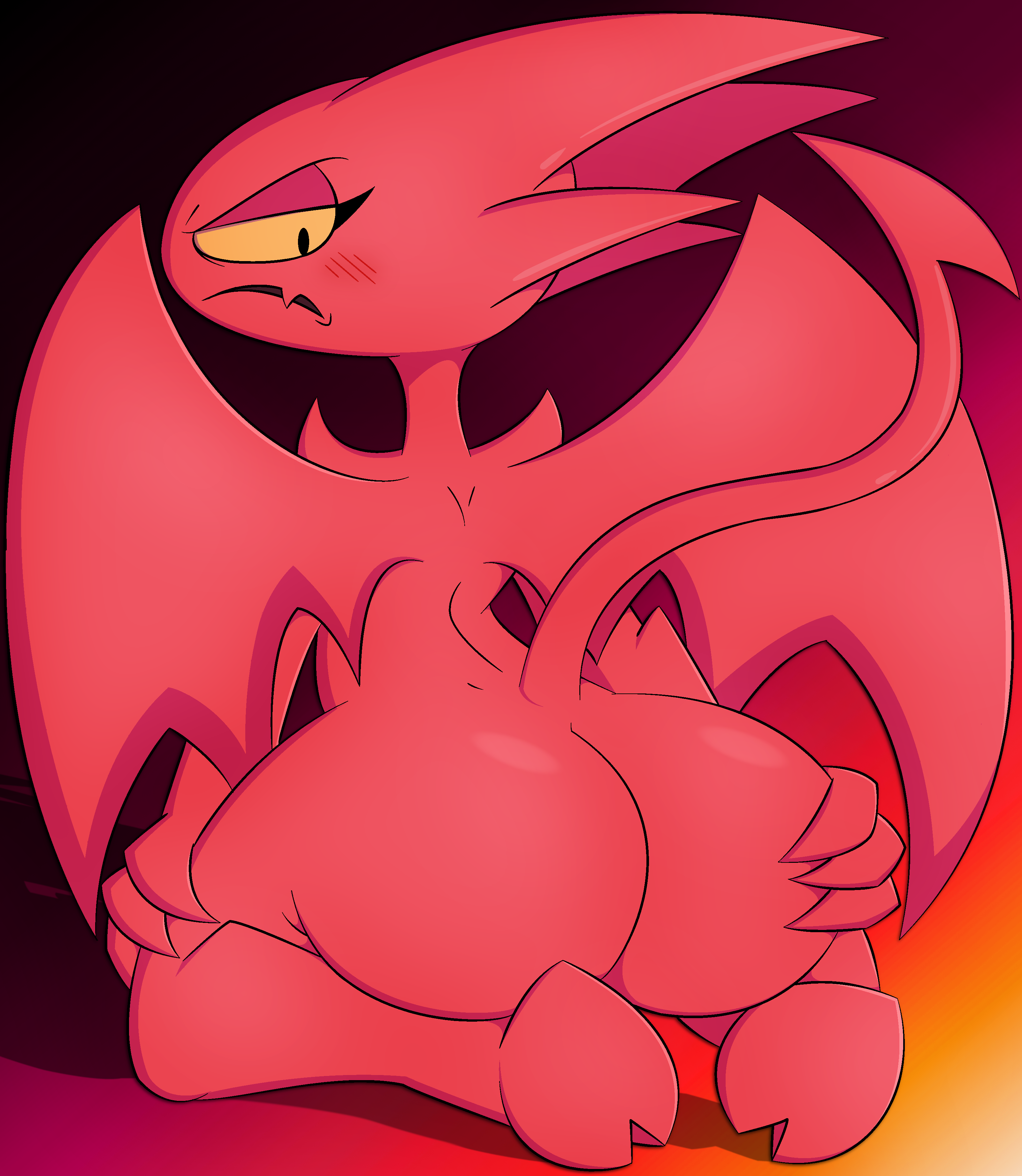 Thicc Lucia booty - By @zinzoa on Itaku