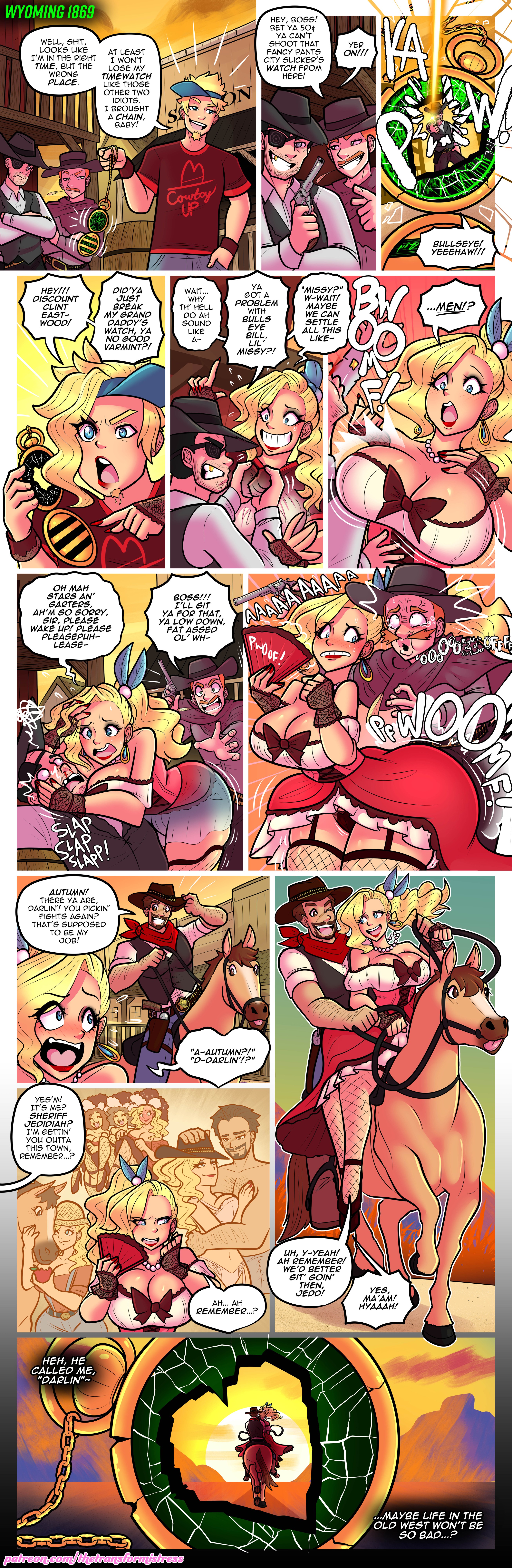 Time Twisting Tarnation - By @thetransformistress on Itaku.