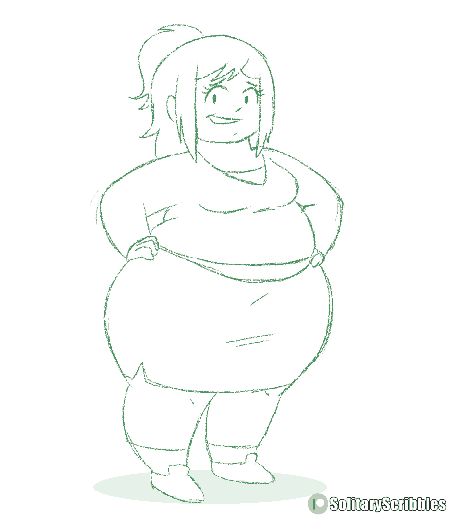 Tubby Inko Midoriya Animation (2018) - By @solitaryscribbles on Itaku