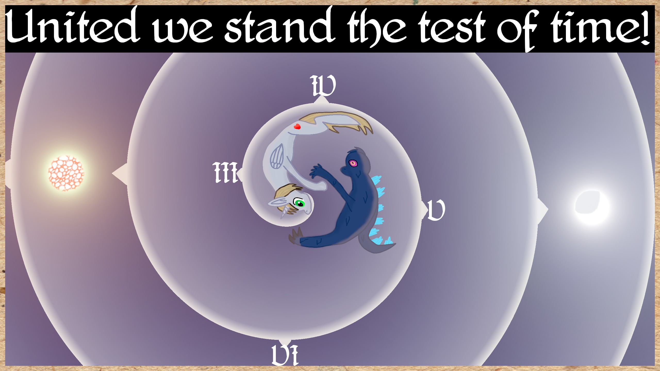 Unity propaganda poster - By @xada on Itaku