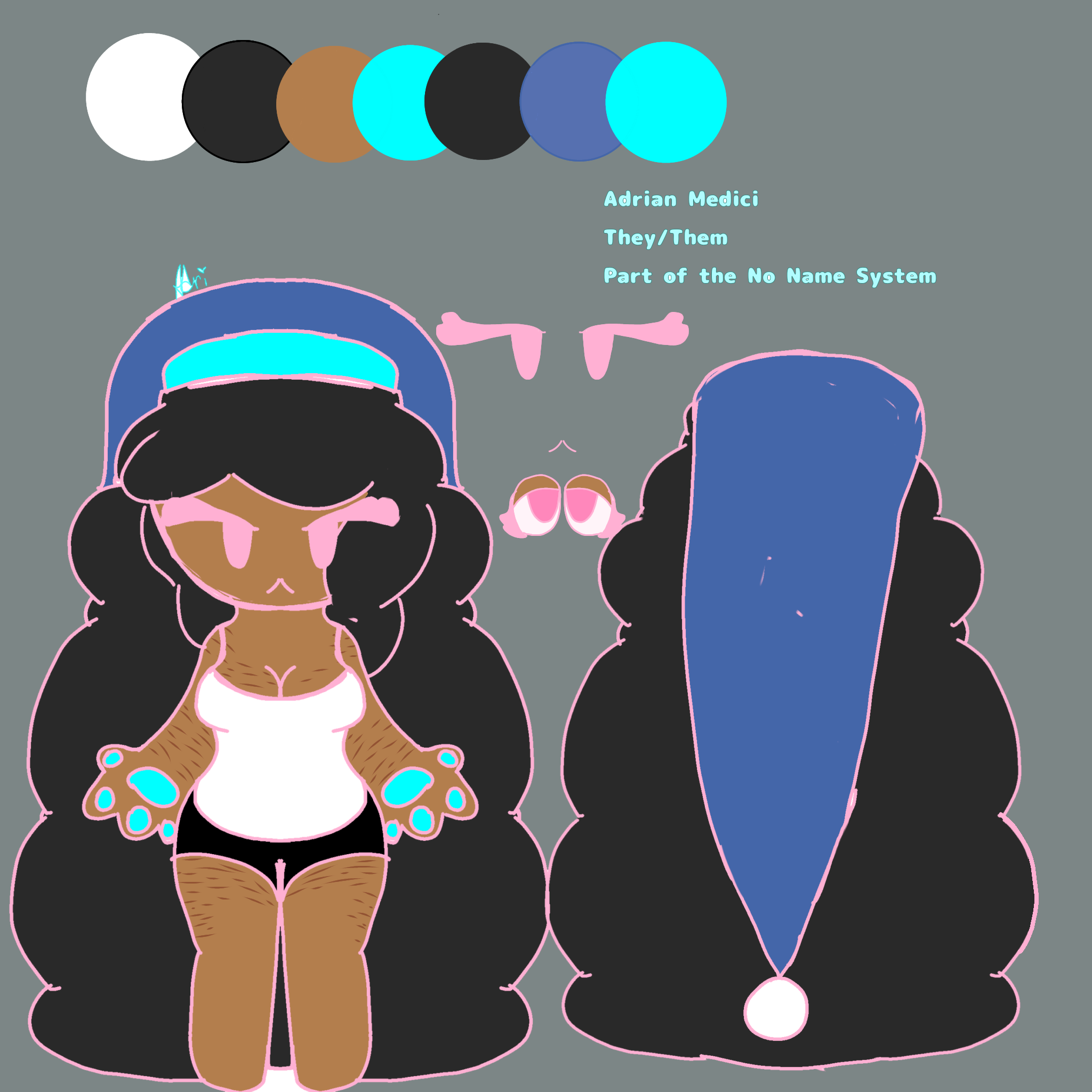 🌸 REF SHEET 🩵 - By @astor_theloserboy on Itaku