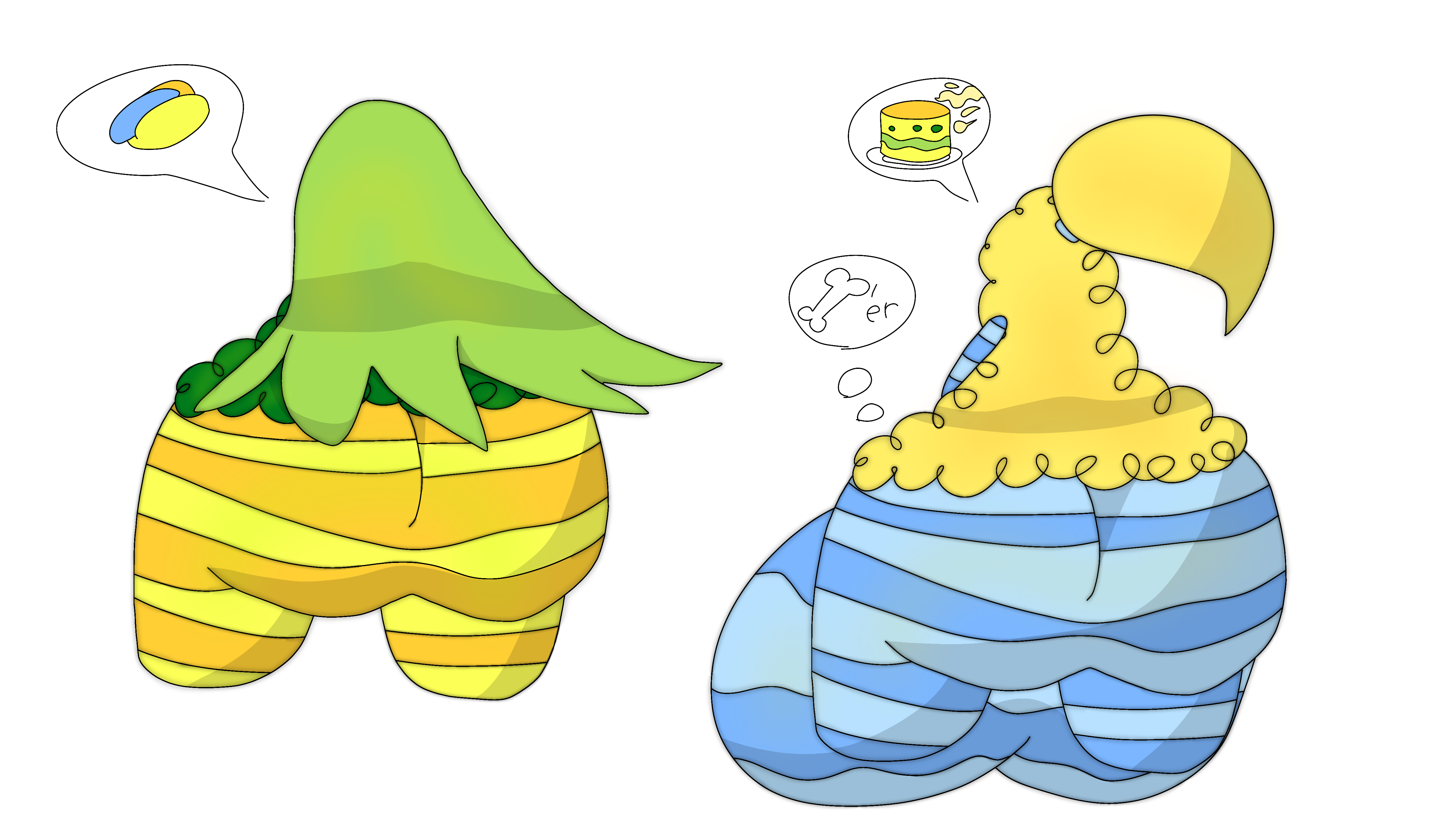 I smell CAKE by realblaze101 on DeviantArt