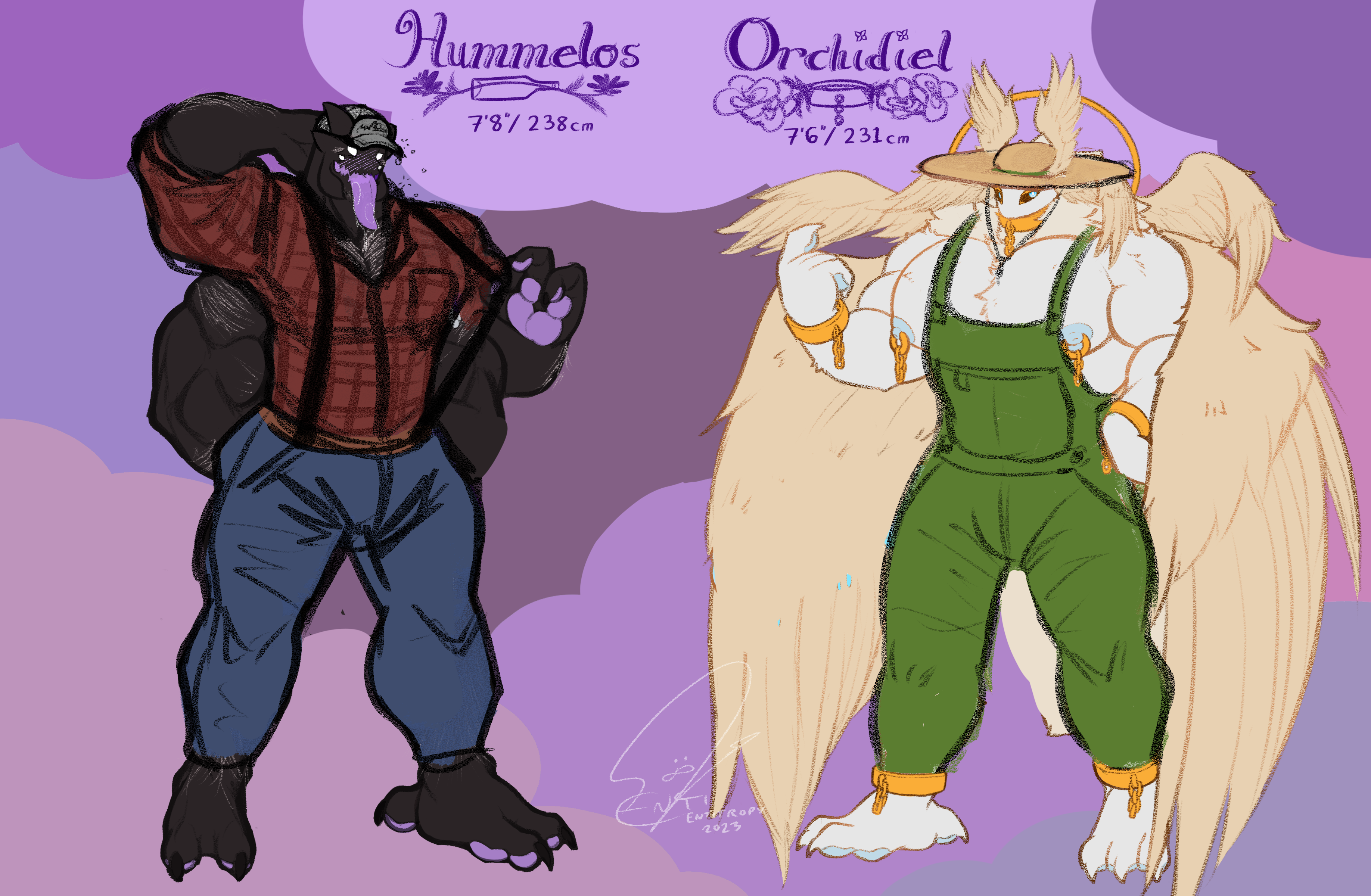 Weaver, Orchidiel - clothes - By @entitropy on Itaku