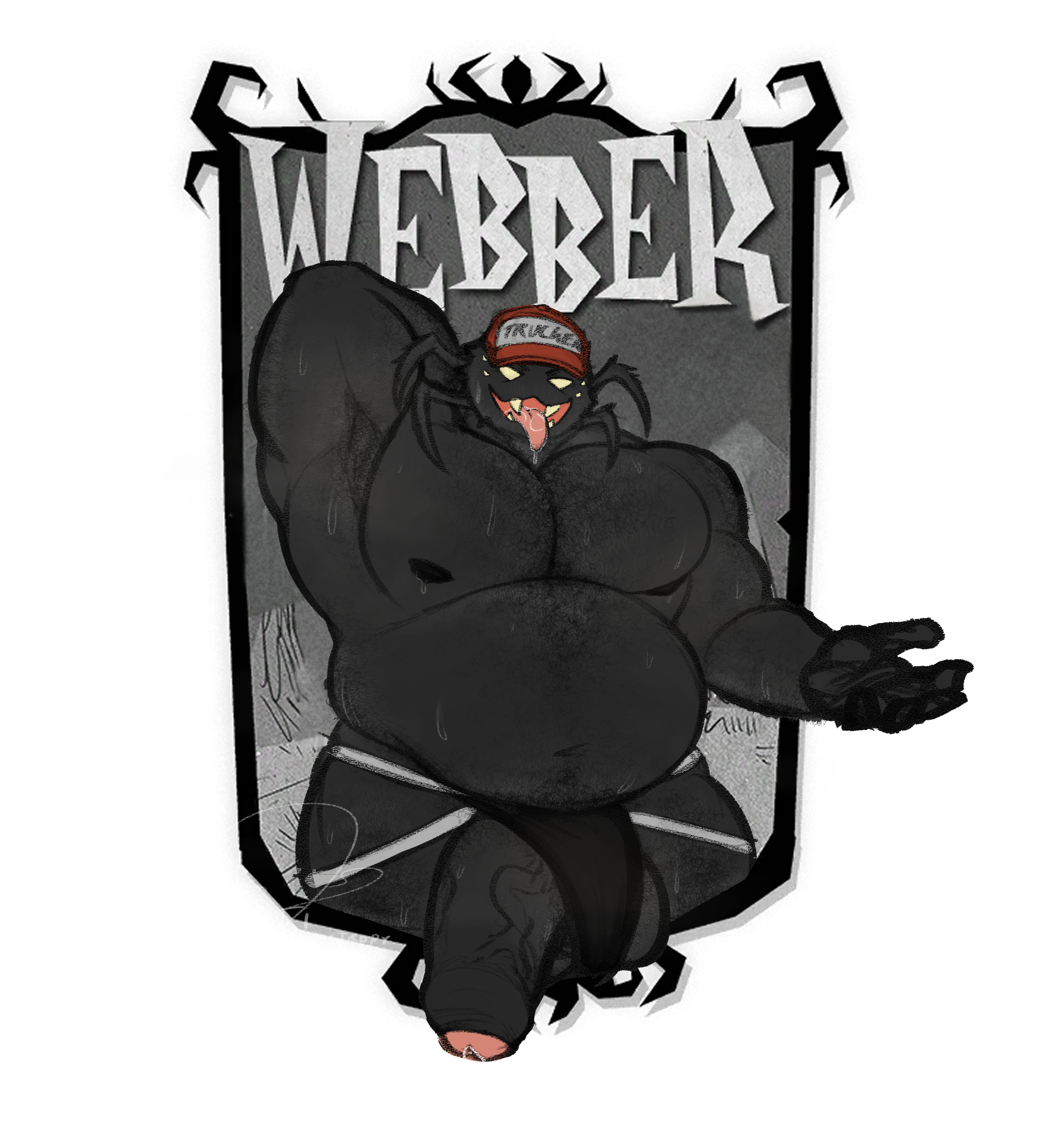 Webber - Grown-up Bara Trucker - By @entitropy on Itaku