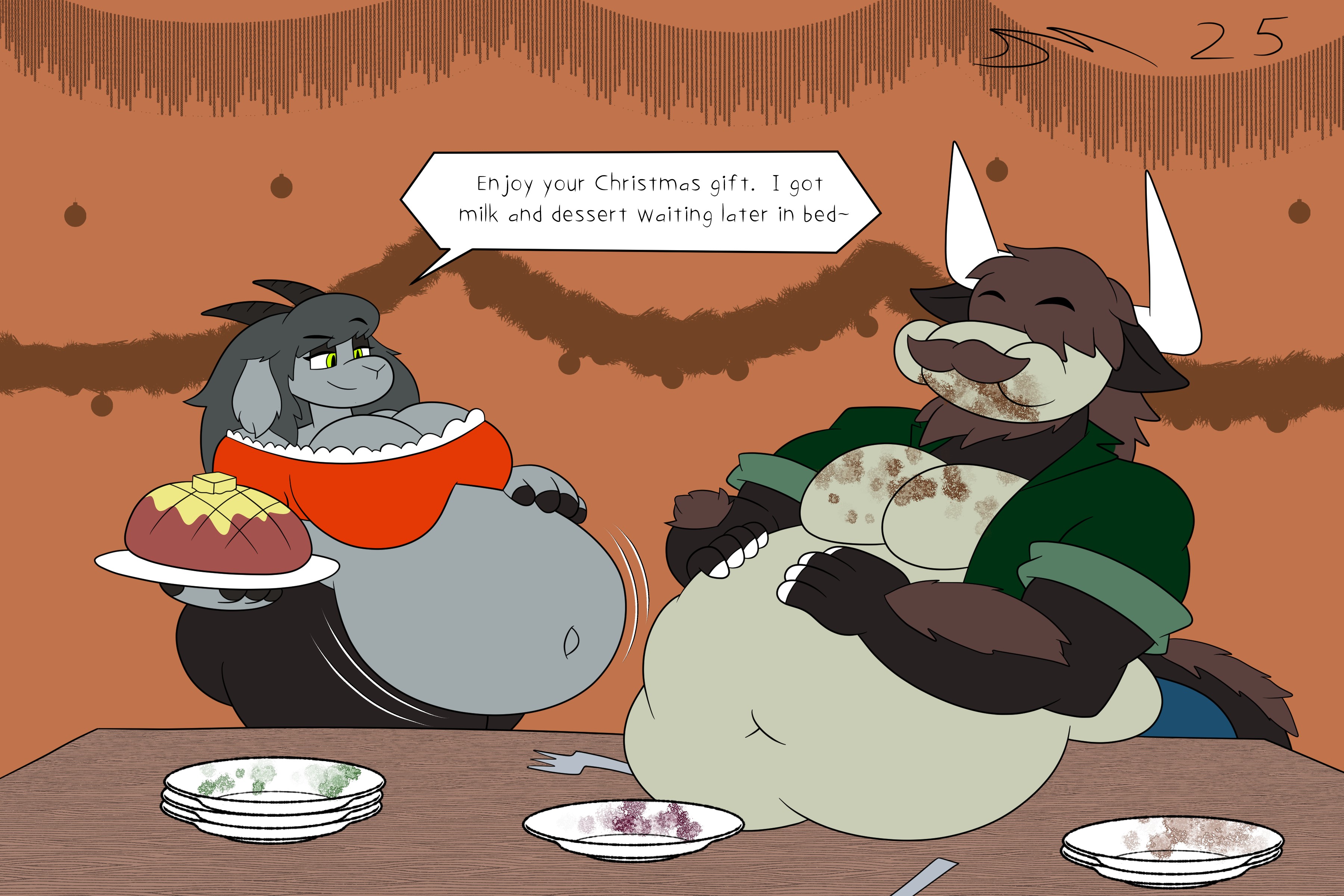 Wrath and Meadow Christmas: Epilogue - By @dirtymac on Itaku
