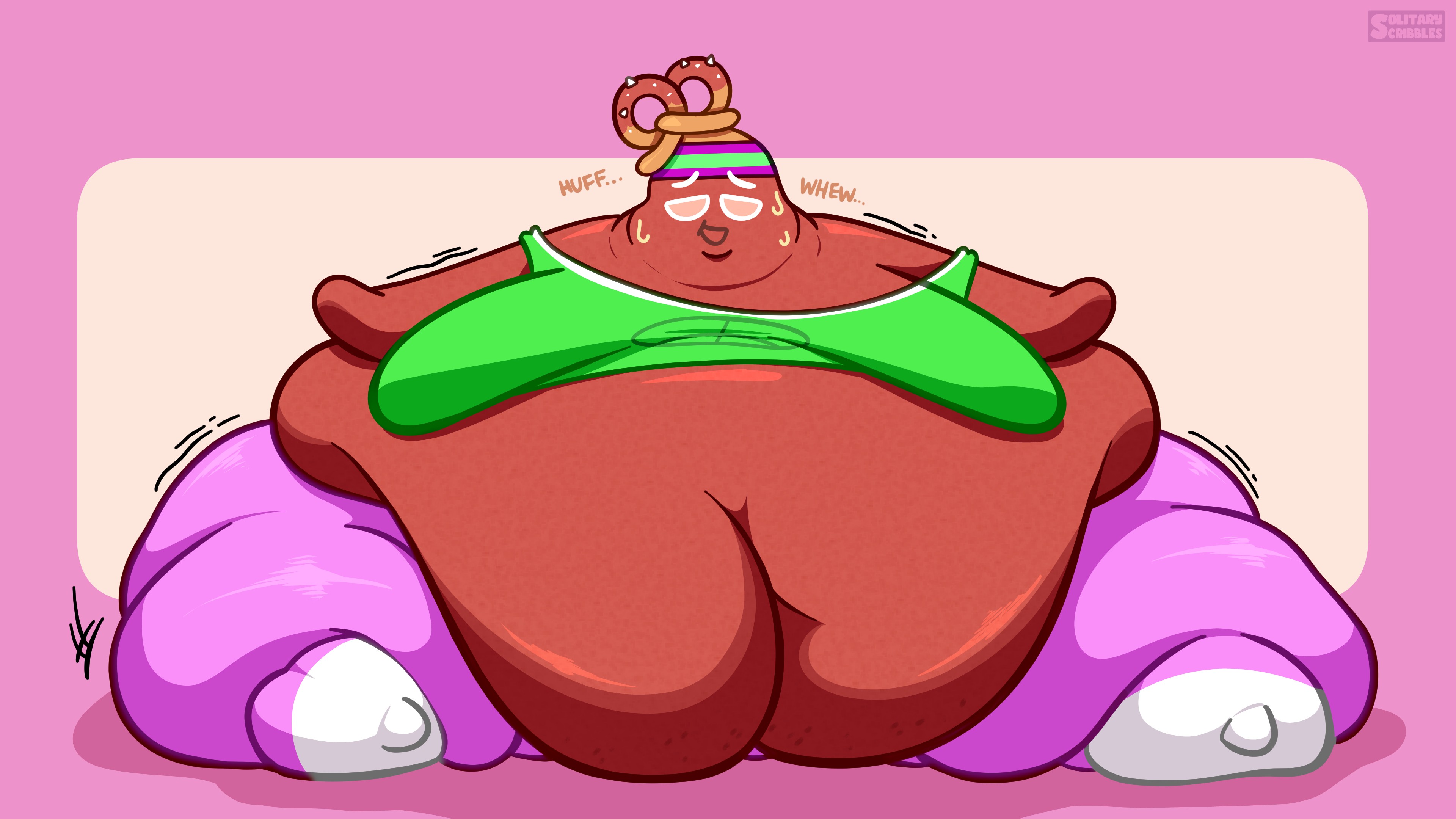 [CM] Yoga Yo-gut - By @solitaryscribbles on Itaku