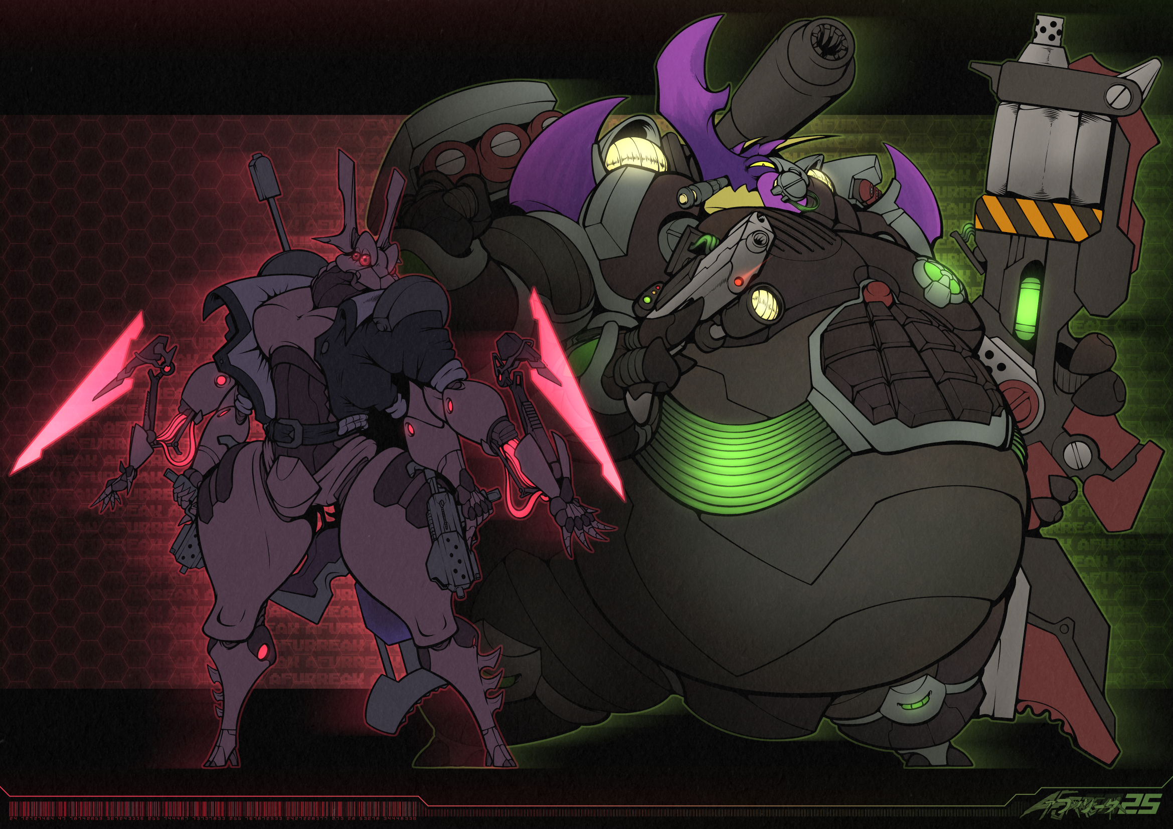 [C] ALIEN CORPS - By @afurreak on Itaku