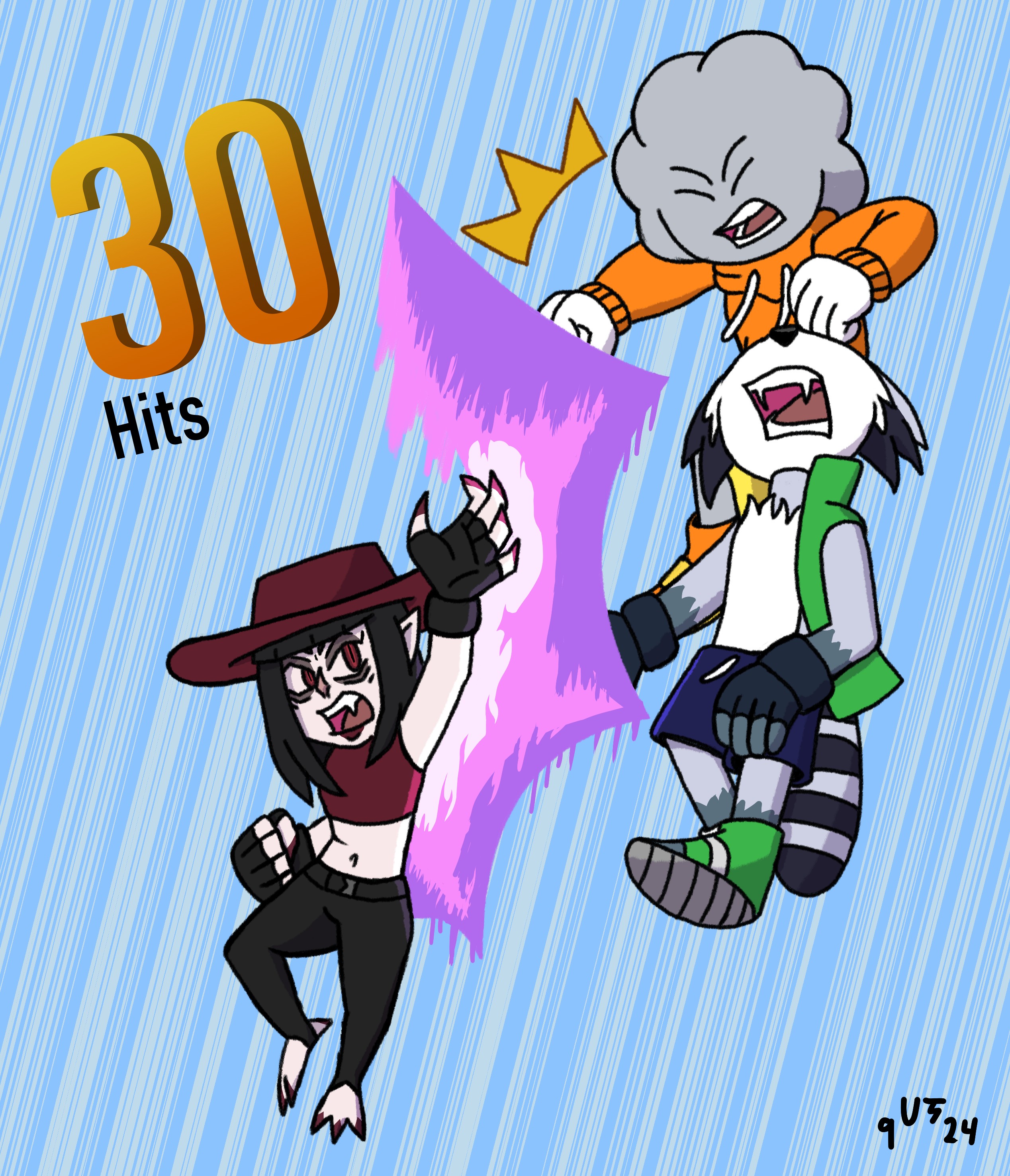 Ami Birthday Art - By @theuniversetraveler on Itaku