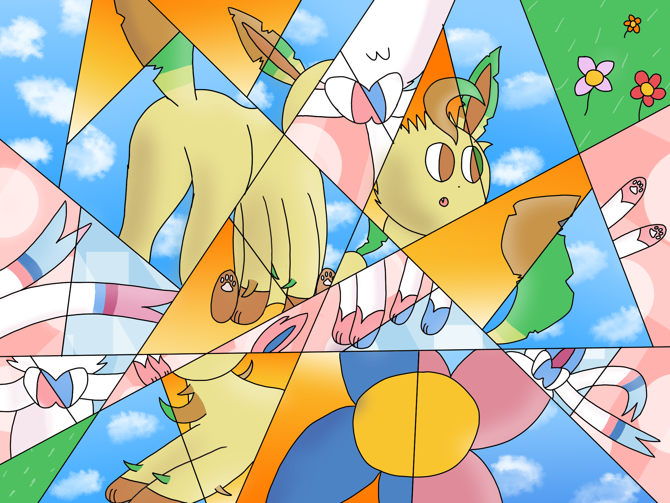 Thing I made for art class - By @smokiemario on Itaku