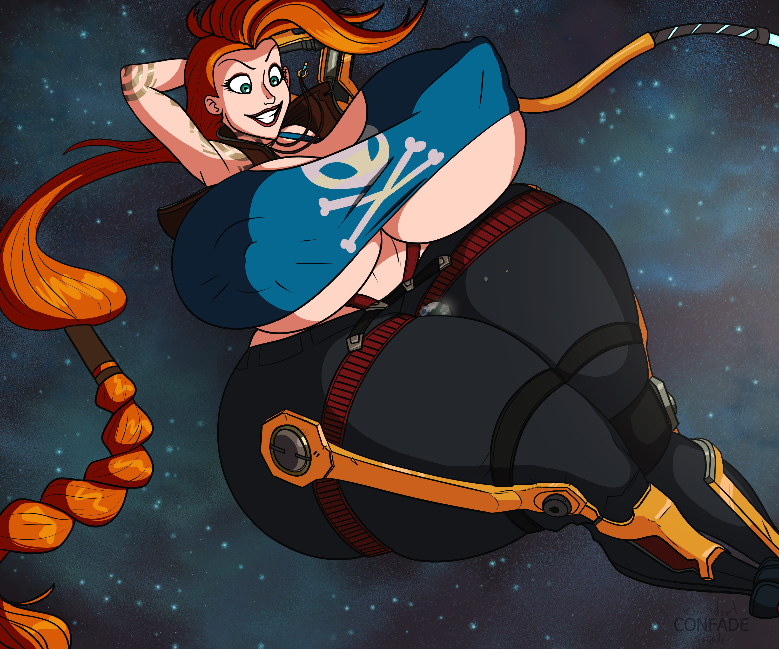 Big Odyssey Jinx [commission] - By @confade on Itaku