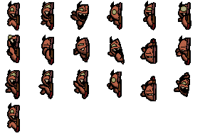 Isaac resprites! Lokii - By @viv-jefferies on Itaku
