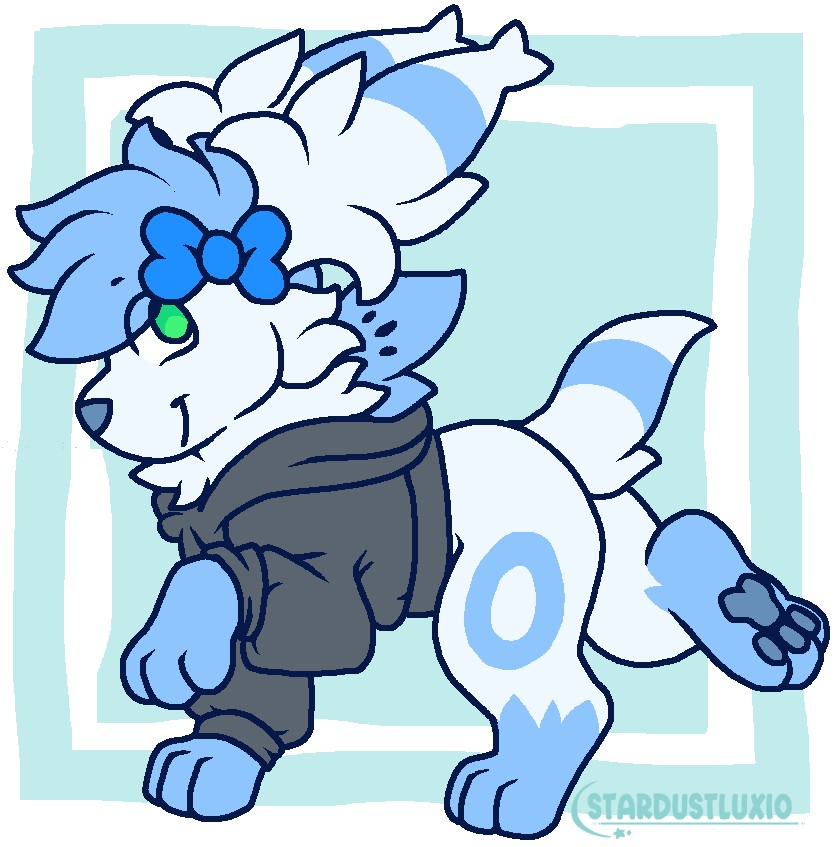 stream comm 2025 - By @starluxioad on Itaku