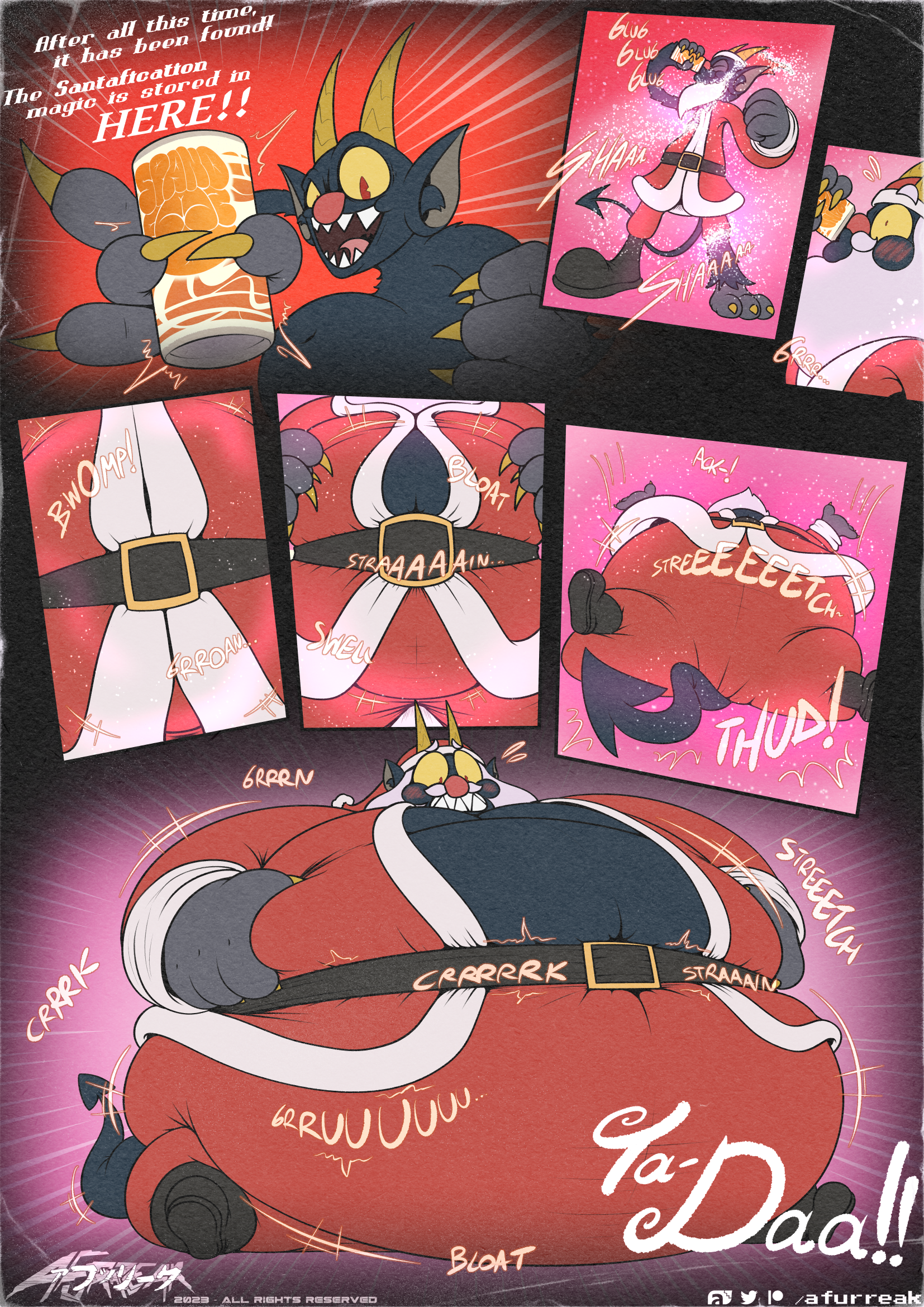 [C] The Devil's Key to Santafication - By @afurreak on Itaku