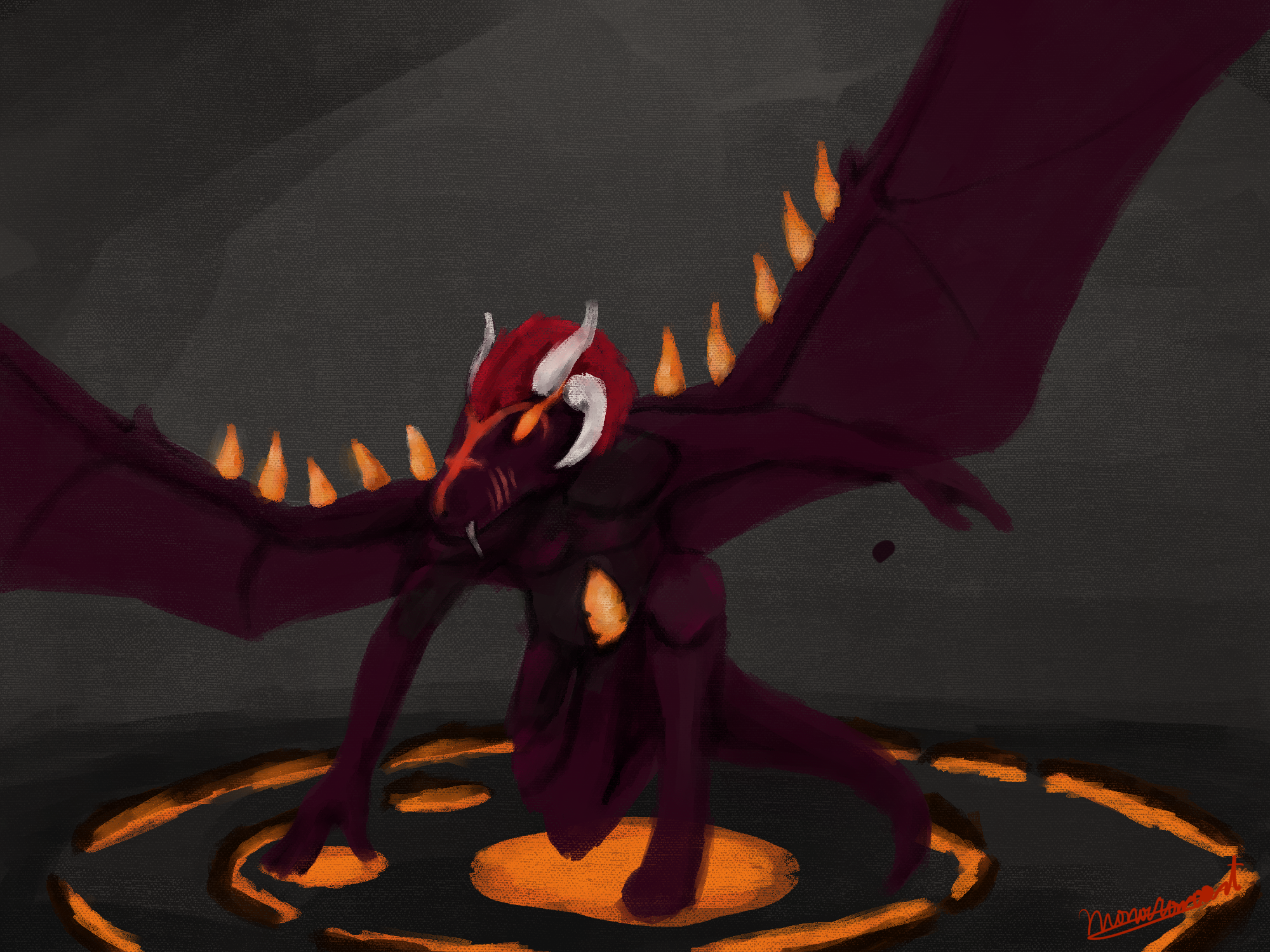 gift art for Raseri - By @monocromo on Itaku