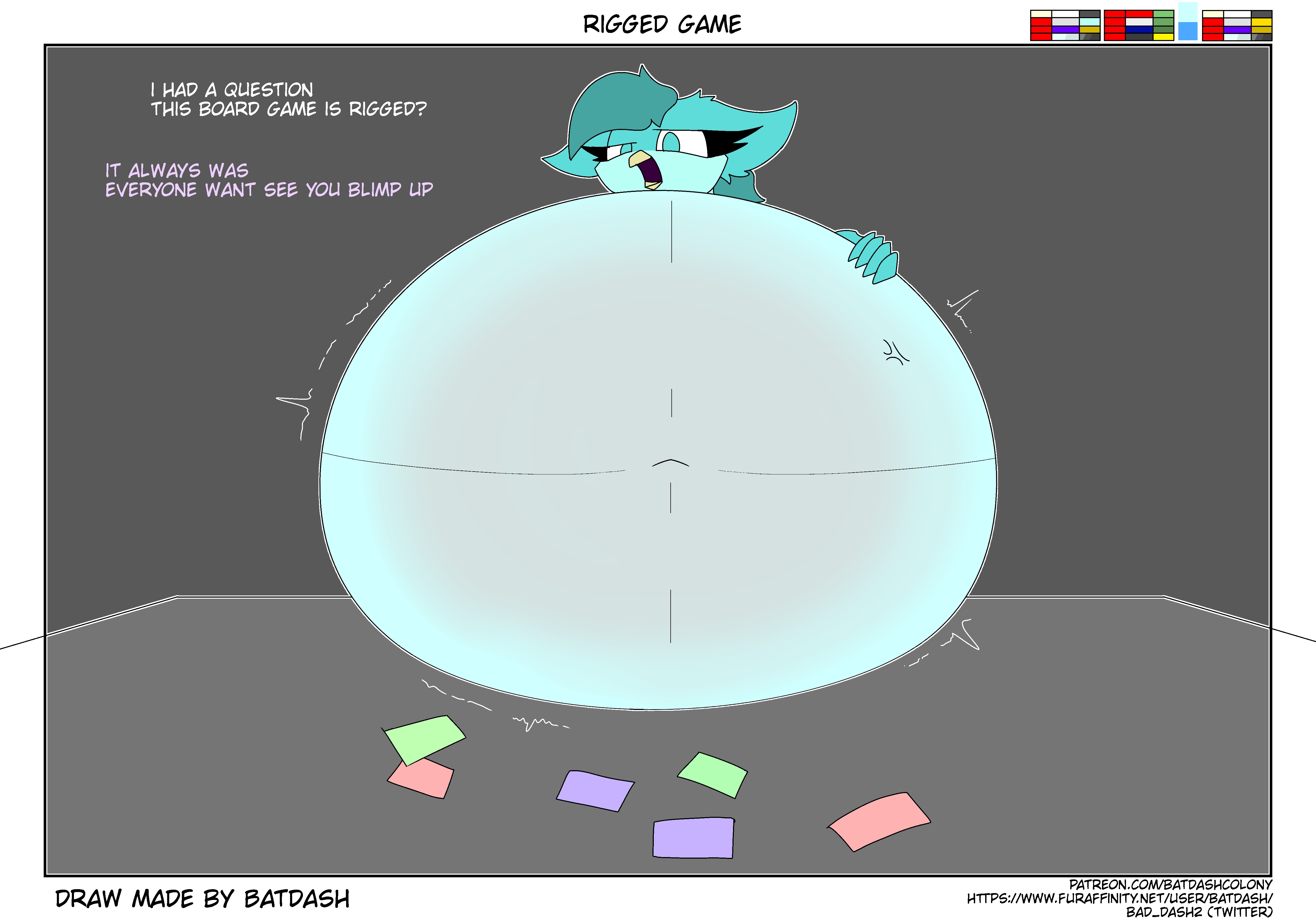 Batdash rigged game - By @bat_dash on Itaku