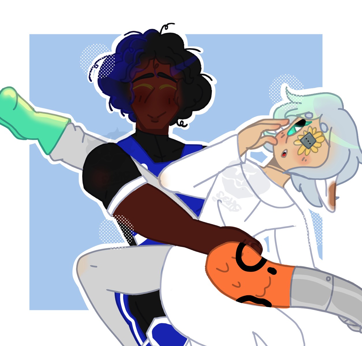 Art Trade #2 - By @luc1g07ch1 on Itaku