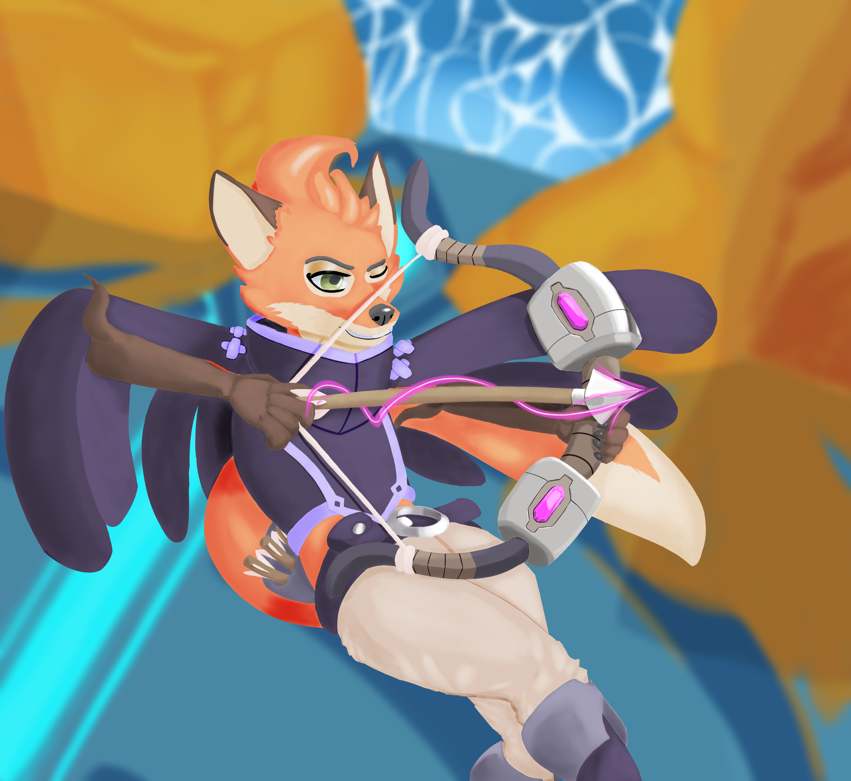 Rivals 2 Fanart - Fleet in Battle - By @nightskyflyhigh on Itaku