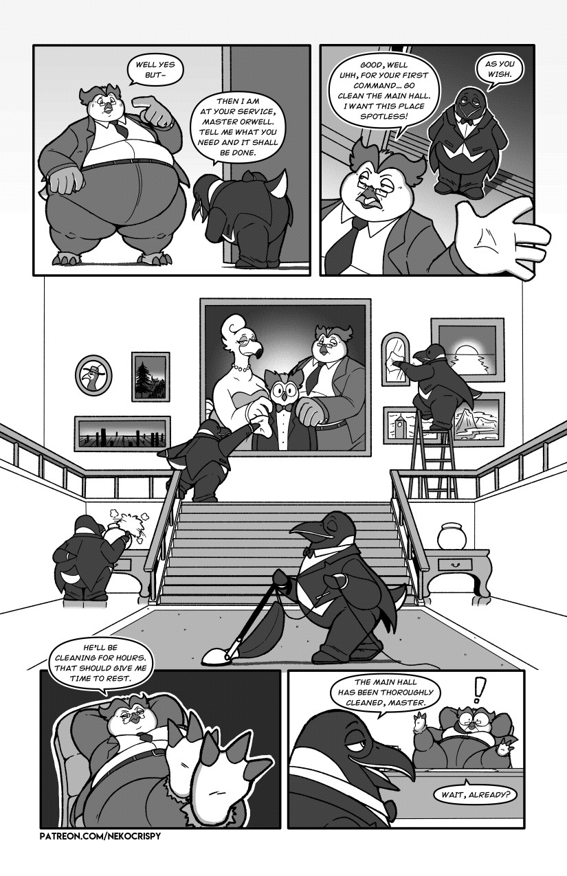 Greed & Gluttony (pg4/16) - By @nekocrispy on Itaku