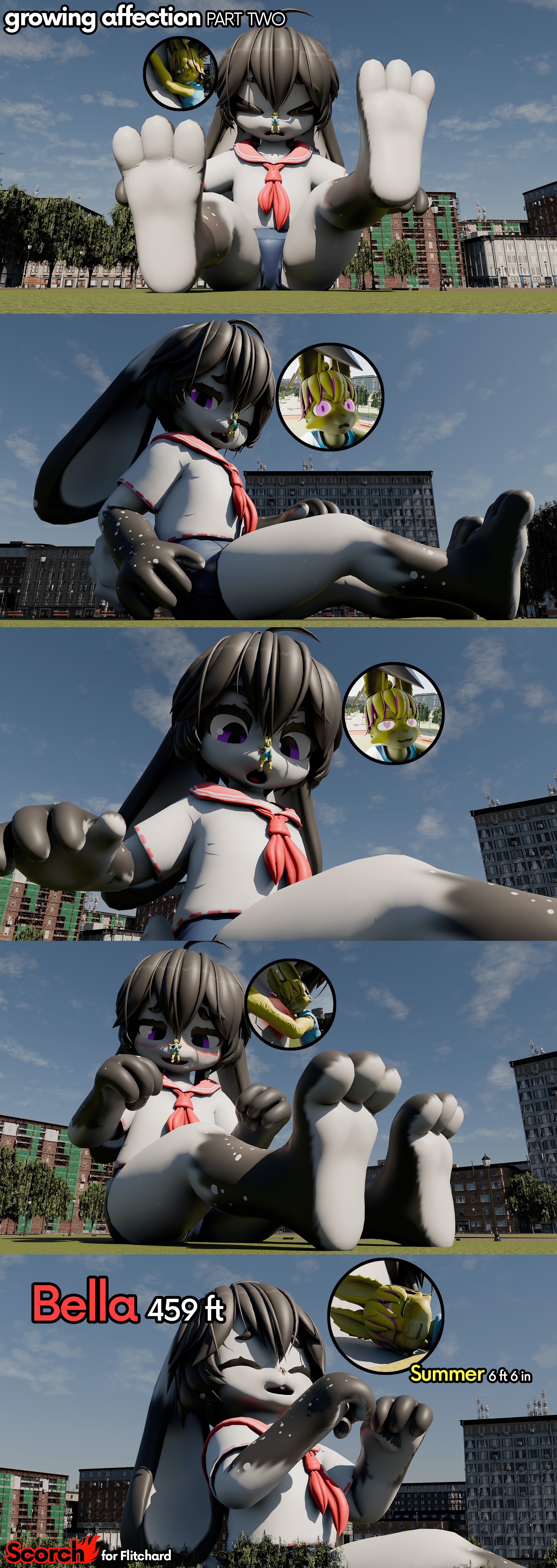 Growing Affection part 2 - By @scorchredfield on Itaku