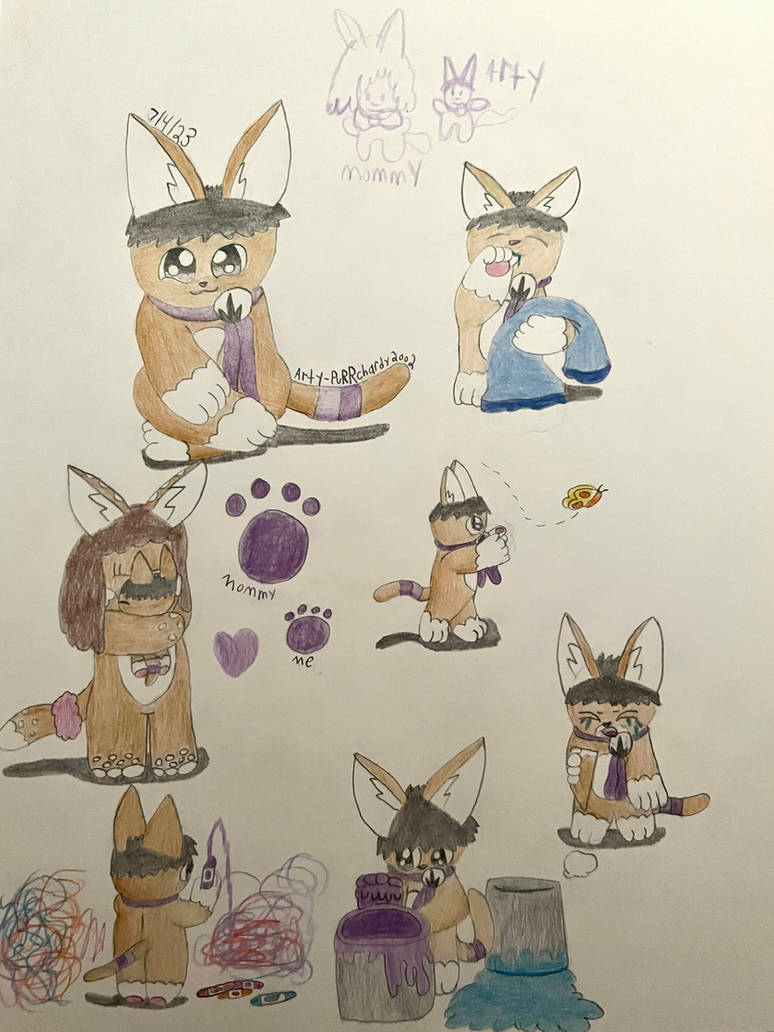 Lil Arty - By @shriff-arty on Itaku