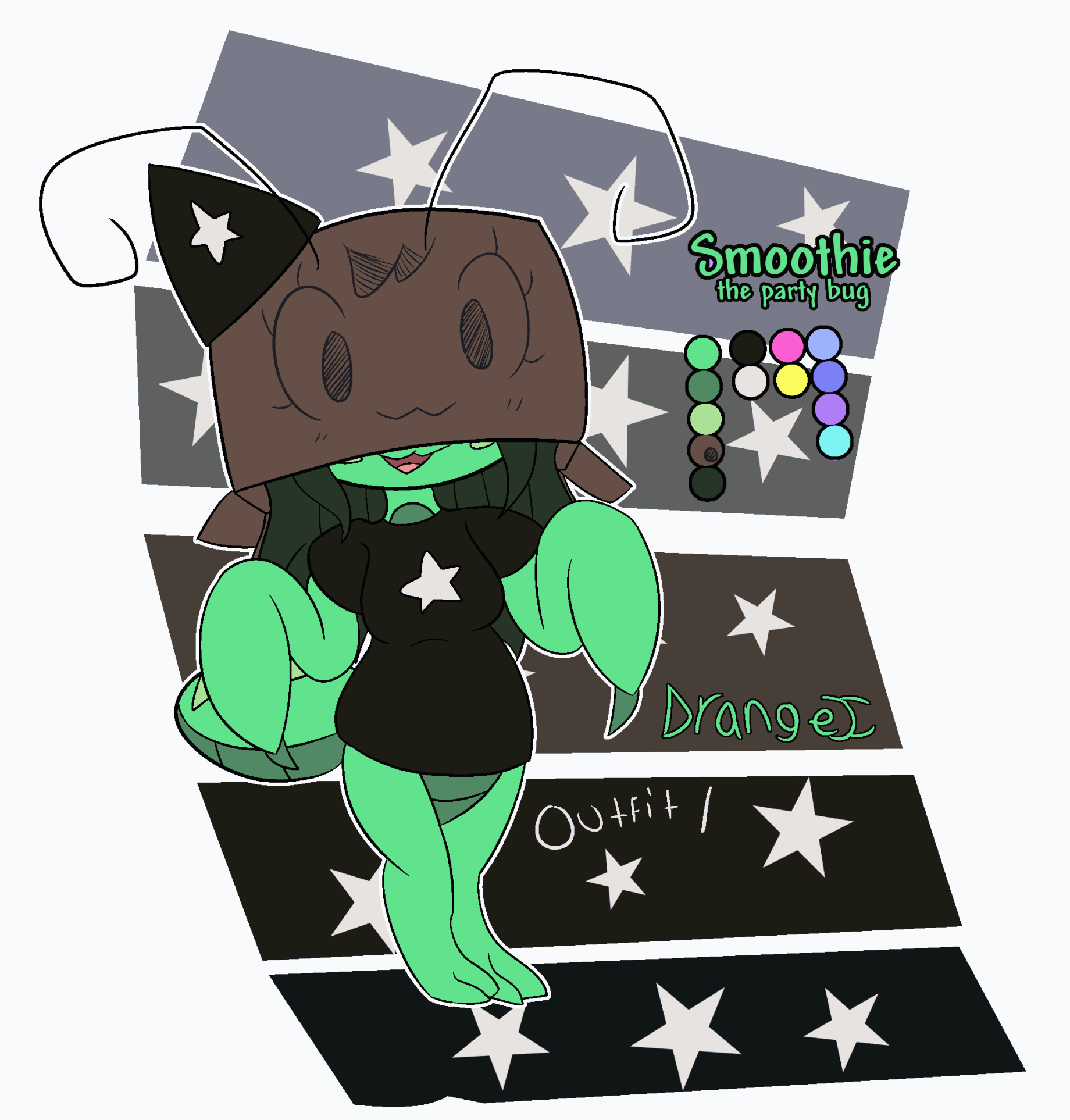 Party bug - By @drangeiarty on Itaku