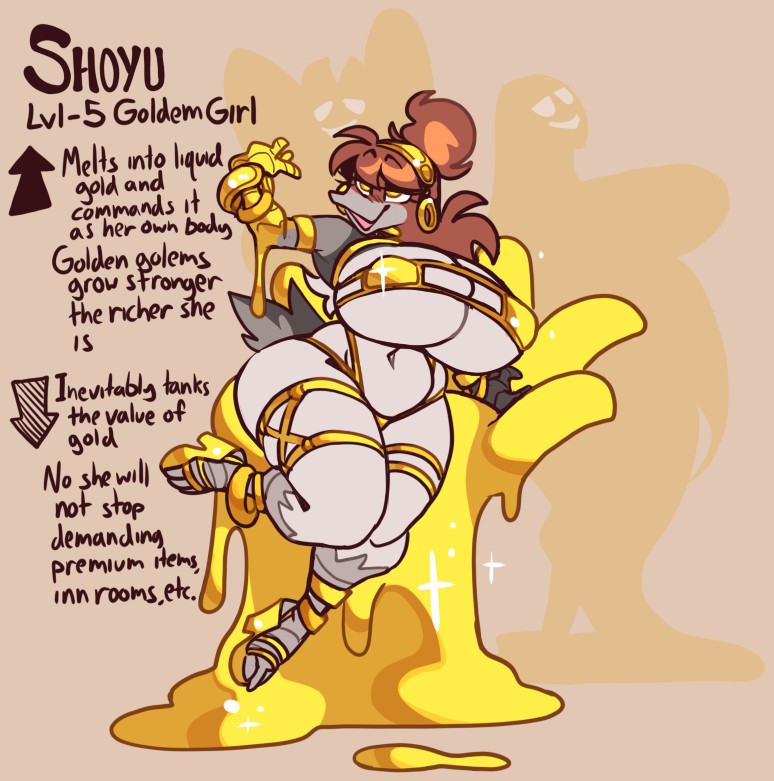Good as Gold - By @jinti on Itaku