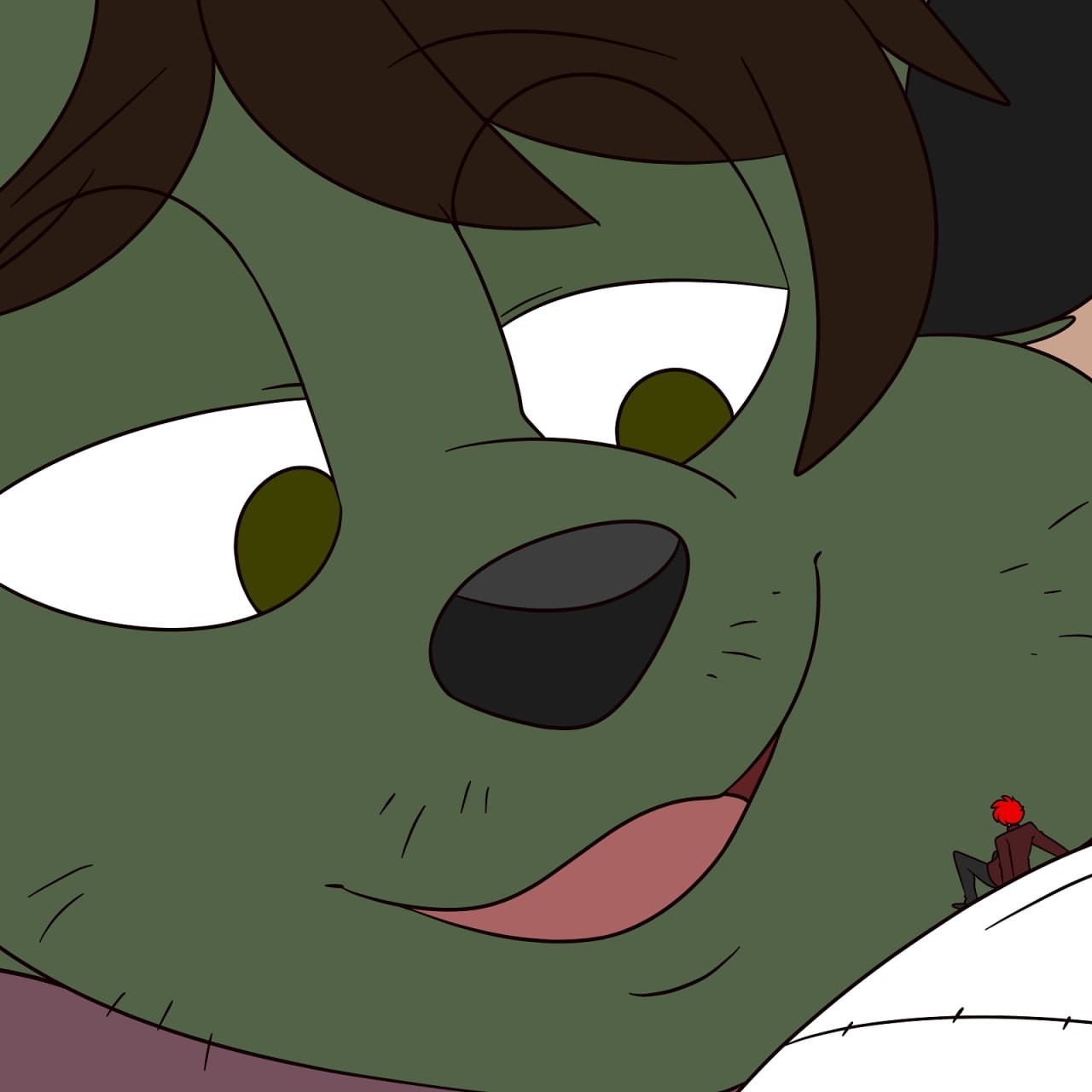 I'm A Huge Deal [GIFT] - By @goldenacex on Itaku