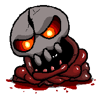 Isaac resprites! The Gate portrait - By @viv-jefferies on Itaku