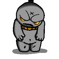 Isaac resprites! Ultra Greed portrait - By @viv-jefferies on Itaku